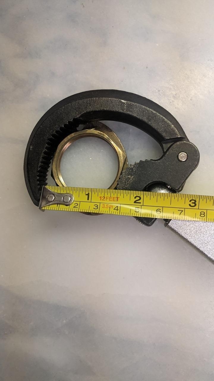General Tools Telescoping Basin Wrench Large Jaw #140XL, Extends from 11 to 16-Inches, Fits 1 to 2 Inch customer photo 1