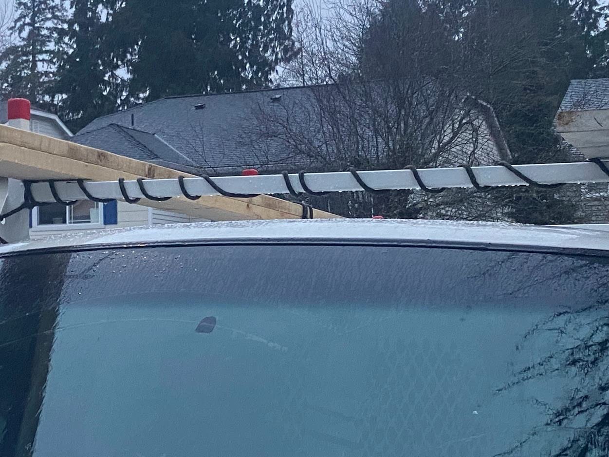 Weather Guard 2163 Steel Full-Size All-Purpose Van Rack, 3 Cross Member, black customer photo 1