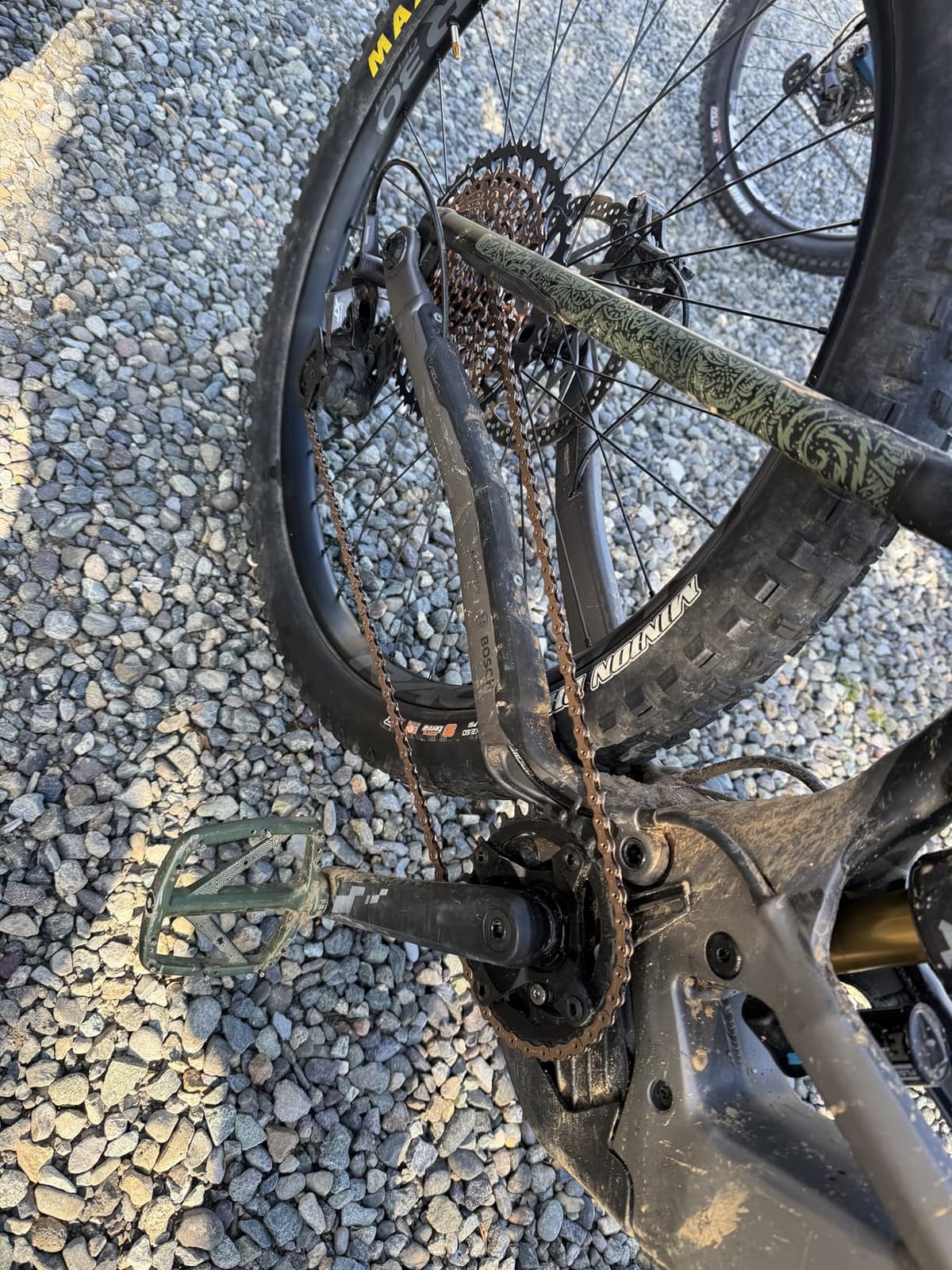 Muc-Off Wet Chain Lube, 120 Milliliters - Biodegradable Bike Chain Lubricant, Suitable for All Types of Bike - Formulated for Wet Weather Conditions, Black customer photo 1