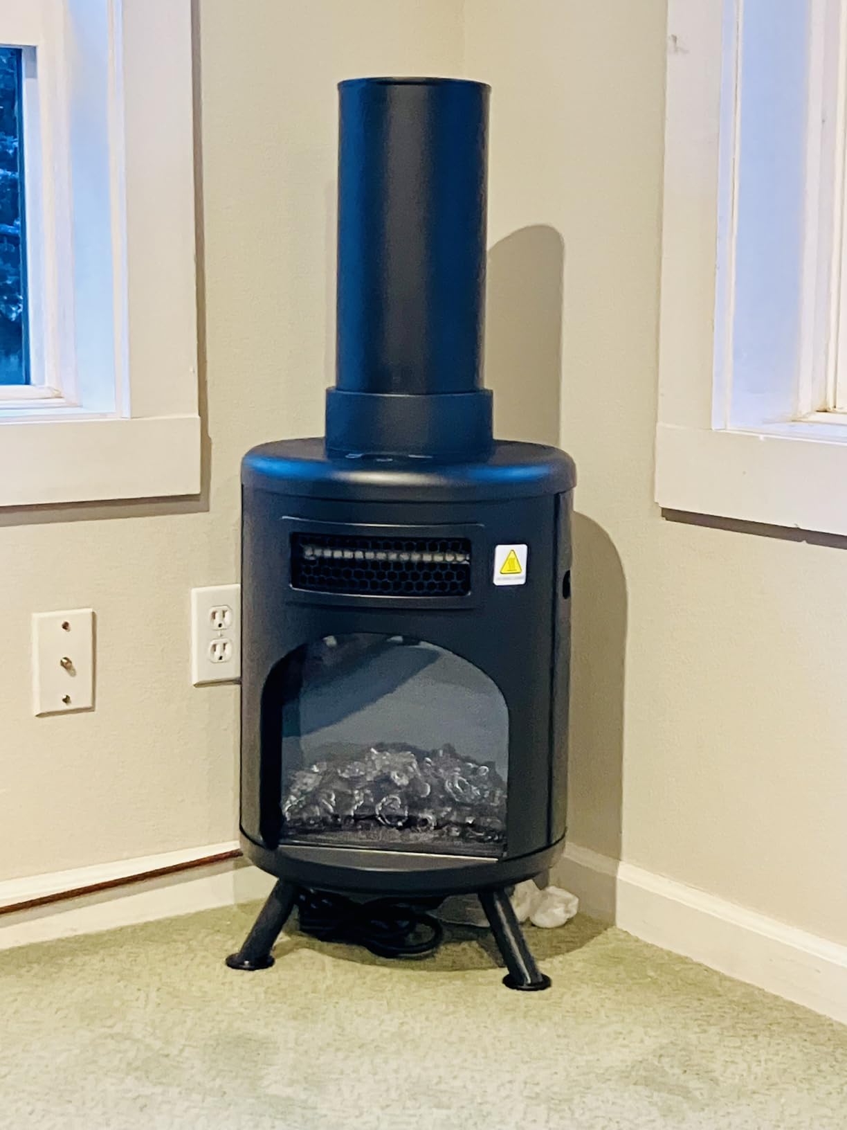 Dr Infrared Heater DR-968 Portable Space Heater, 1500-Watt, Cherry customer photo 2