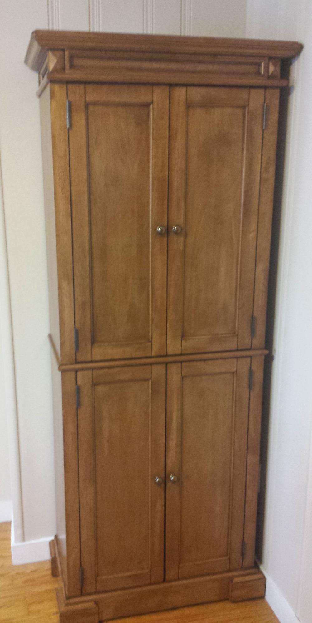 Homestyles Americana Distressed Oak Pantry, 72