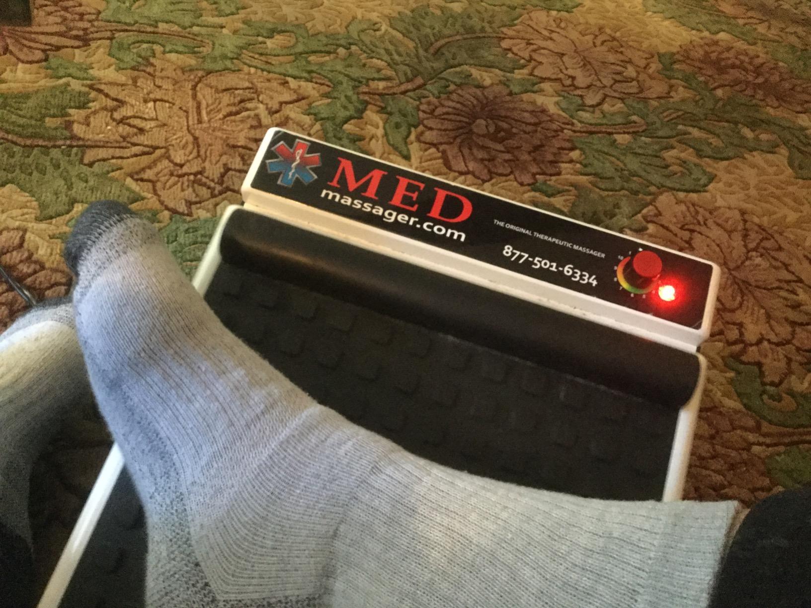 MedMassager Foot Massager Plus, Deep Tissue, Dual Speed, Portable, MMF07 | Compact, at-Home Massage Therapy, Fast Relief from Neuropathy, Improves Blood Circulation customer photo 2