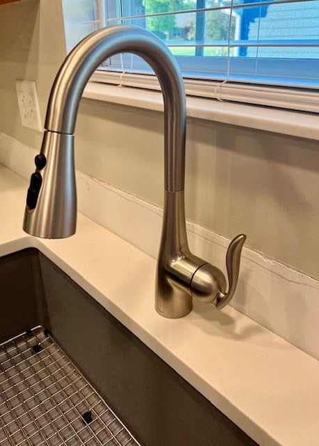 Moen Arbor Spot Resist Stainless One-Handle Pulldown Kitchen Faucet with Reflex Docking System, 7594SRS customer photo 1