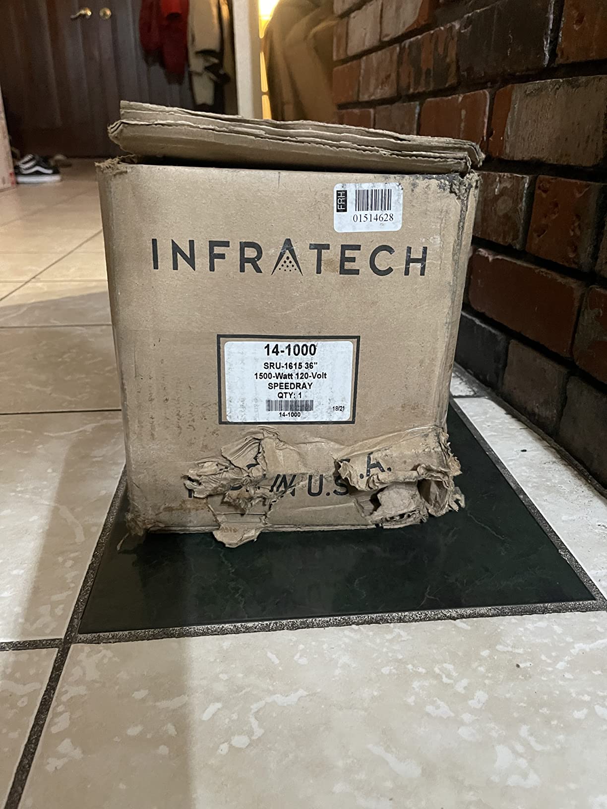 Infratech 14-1000 Chrome Paint Drying Curing Lamp customer photo 1