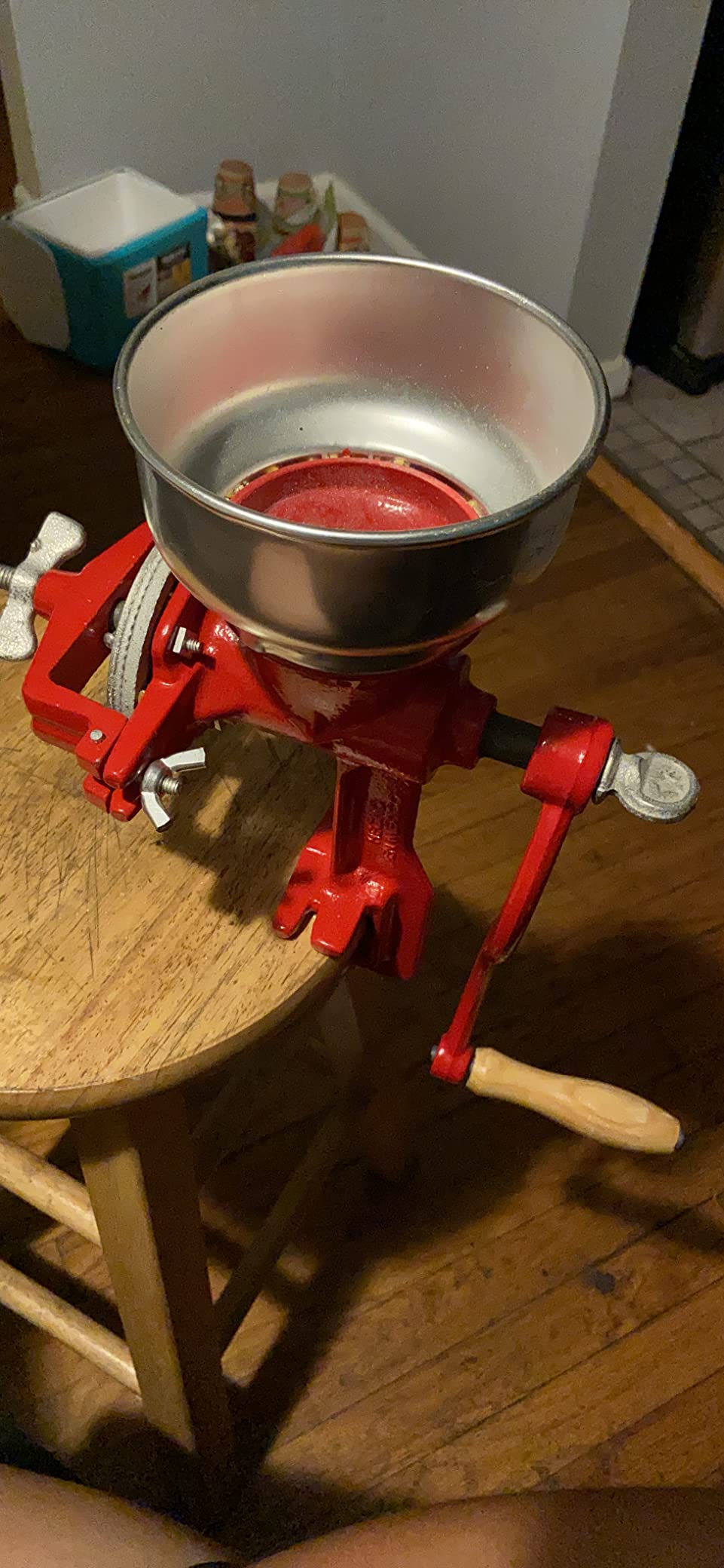 Cast Iron Manual Crank Corn Grain Grinder 14
