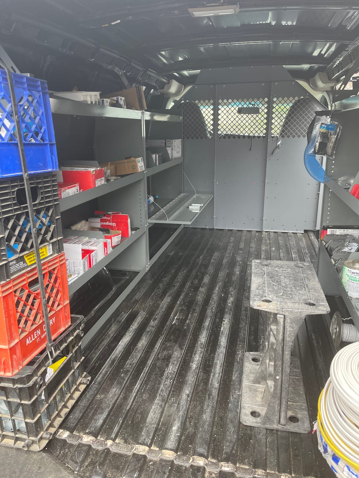True Racks Van Shelving Storage System - Package 3 pc. Set for Full Size Van customer photo 1