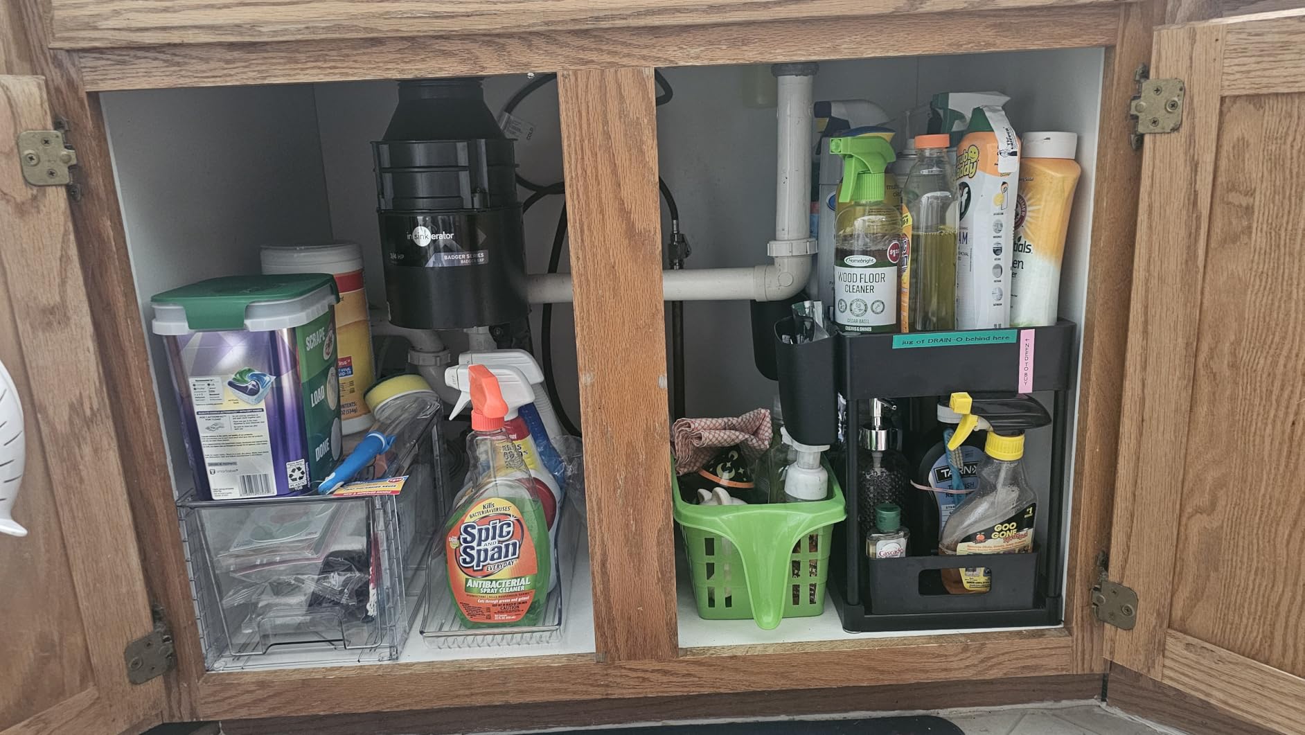 InSinkErator Badger 5XP Garbage Disposal with Power Cord, Badger Series 3/4 HP Continuous Feed Food Waste Disposer customer photo 1