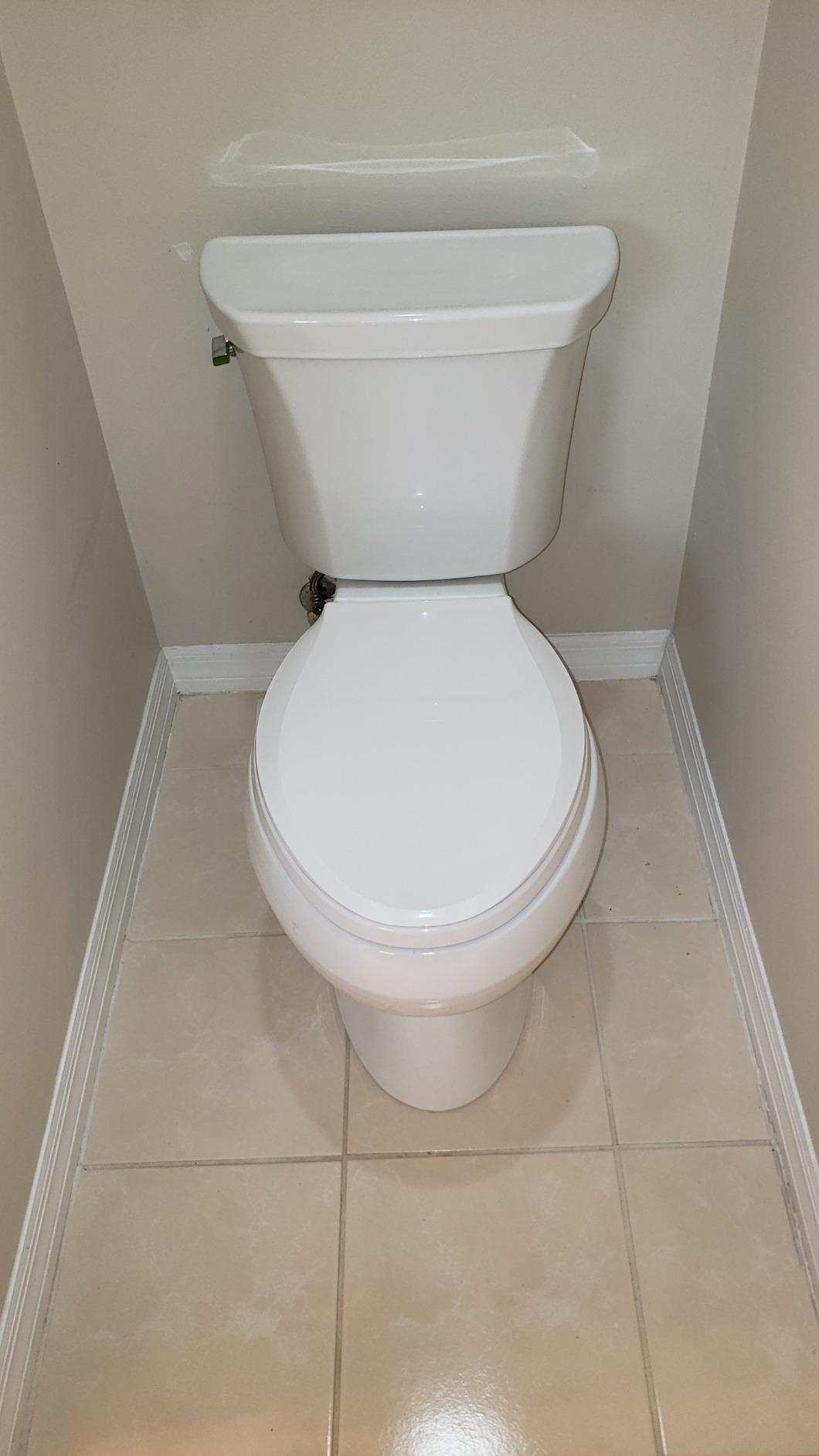 K-3988-0 Wellworth Two-Piece Elongated Dual-Flush Toilet with Class Five Flush System and Left-Hand Trip Lever, White customer photo 2