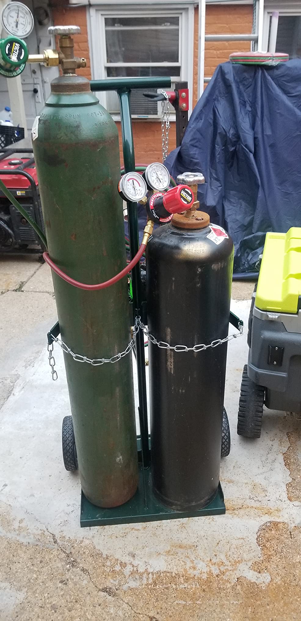 Victor Technologies 0384-2540 Medalist 250 System Medium Duty Cutting System, Acetylene Gas Service, G250-15-510 Fuel Gas Regulator customer photo 1