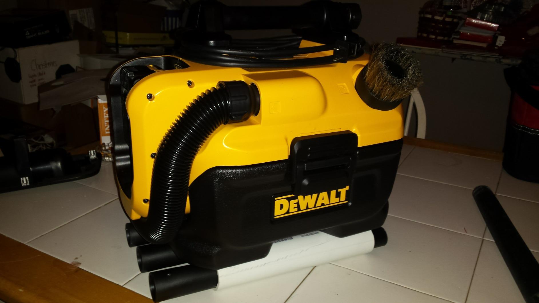 DEWALT 20V MAX Shop Vacuum Wet and Dry, Shop Vac 2 Gallon, Cordless and Corded Wet Dry Vacuum Cleaner, Wide Nozzle, Hepa Filter, Tool Only (DCV581H) customer photo 2