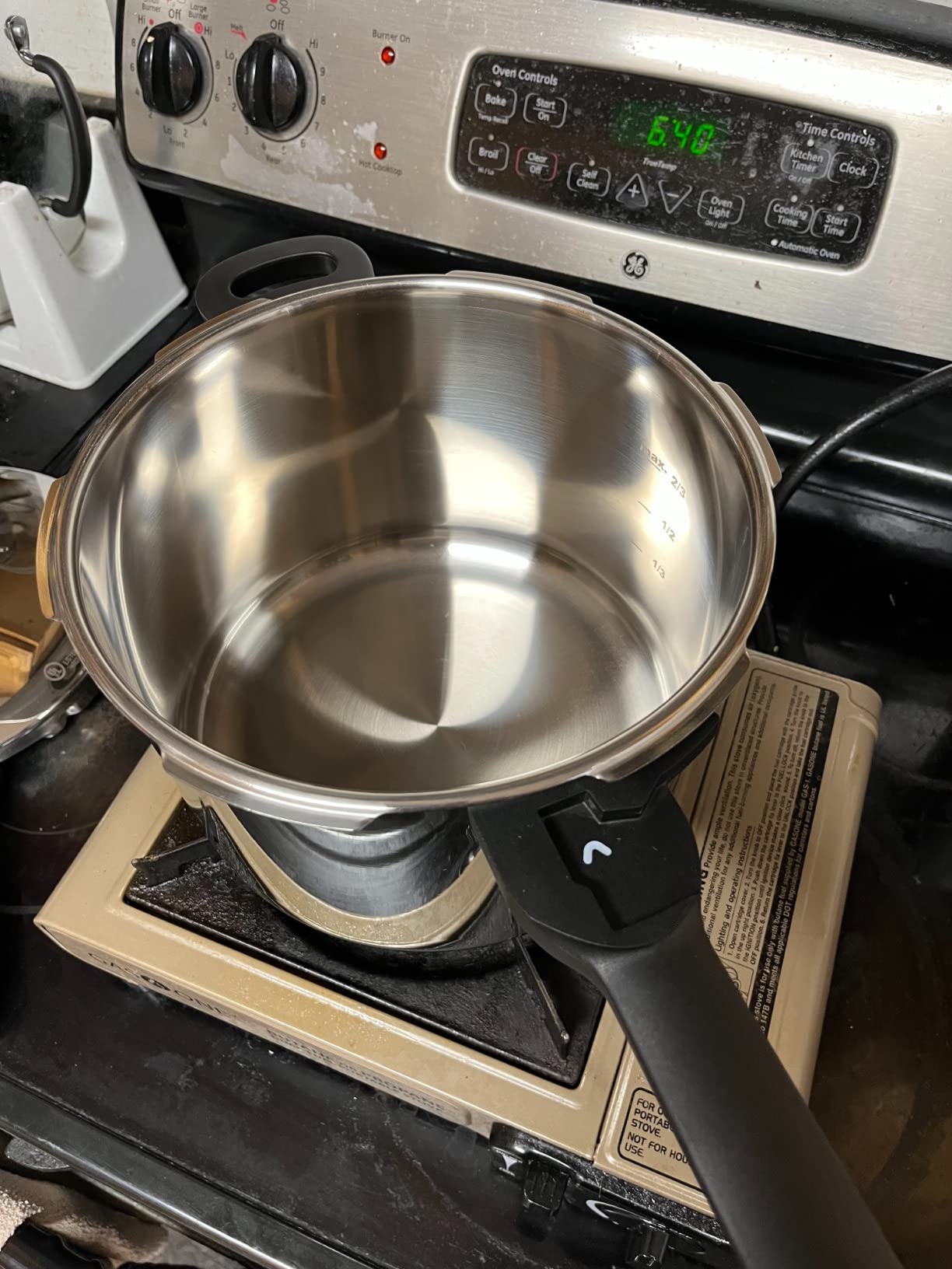 T-Fal Secure Stainless Steel Stovetop Pressure Cooker, 6.3 qt, Induction customer photo 2