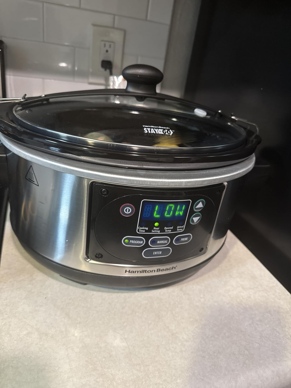 Hamilton Beach Portable 6 Quart Set & Forget Programmable Slow Cooker customer photo 2