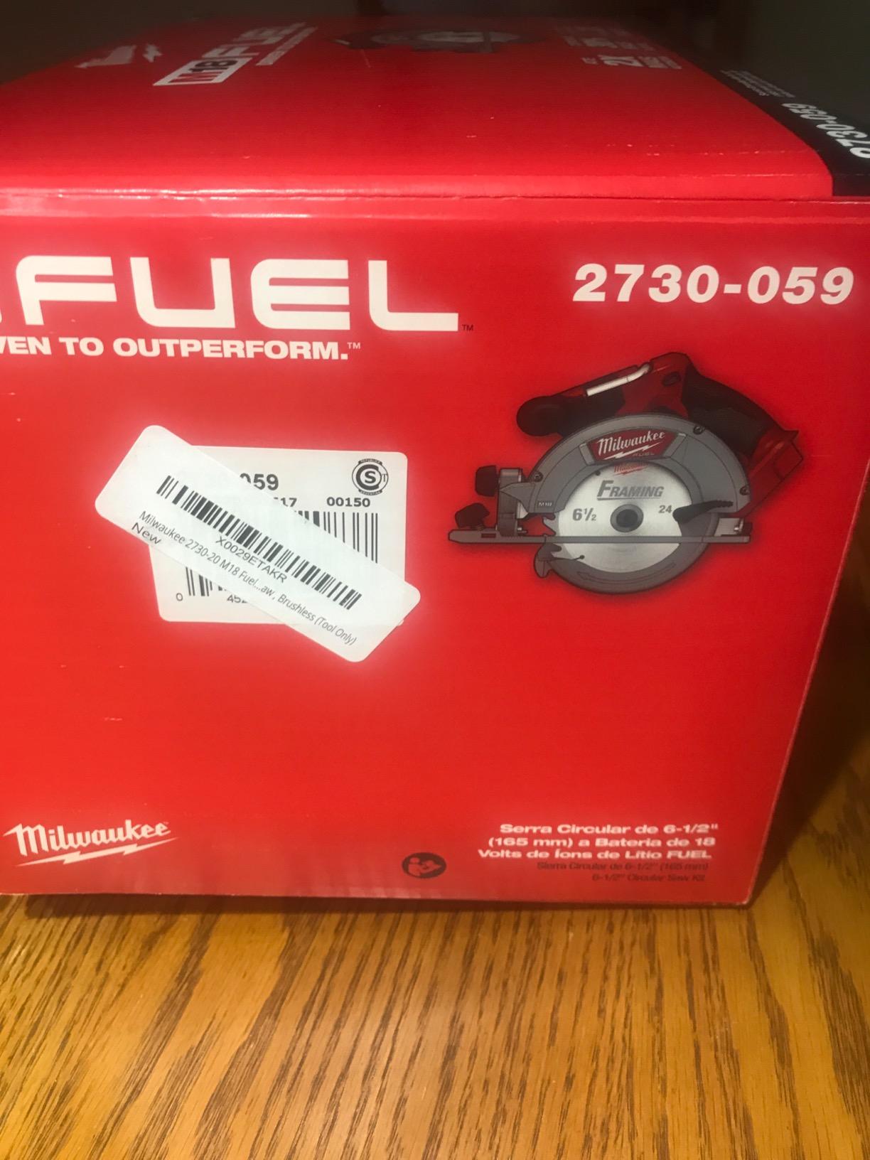 Milwaukee 2730-20 M18 Fuel 6 1/2