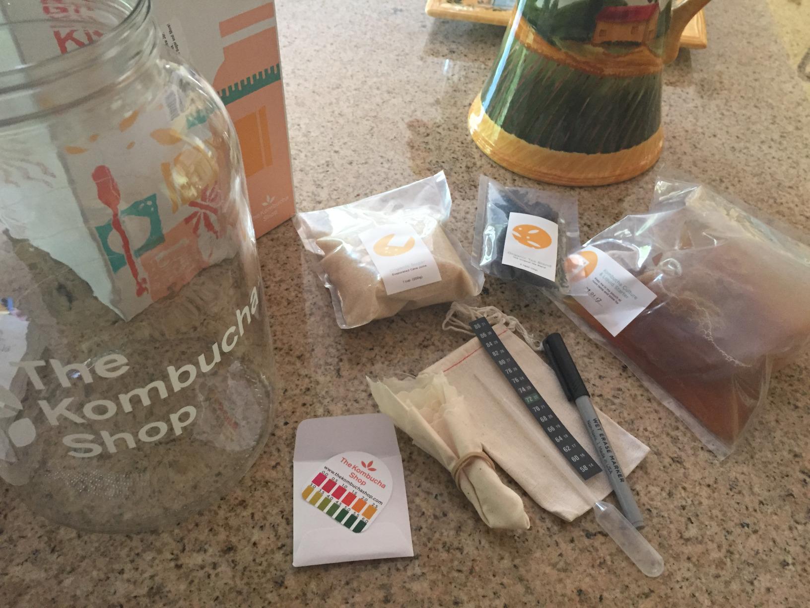 The Kombucha Shop Organic Kombucha Starter Kit - 1 Gallon Brewing Kit Includes All The Essentials Required for Brewing Kombucha At Home customer photo 2