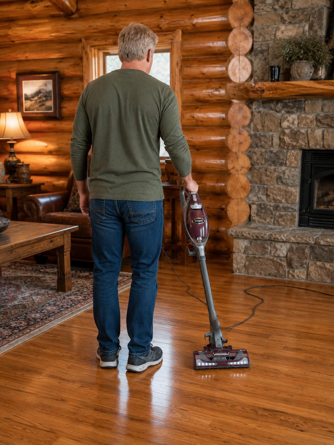 Shark Rocket Pet Plus Corded Stick Vacuum, XL Cup, Bordeaux/Silver, HV322 | Under 10 Lbs., Handheld Conversion, Pet Hair Pickup, LED Headlights, Swivel Steering, Crevice and Upholstery Tools customer photo 1
