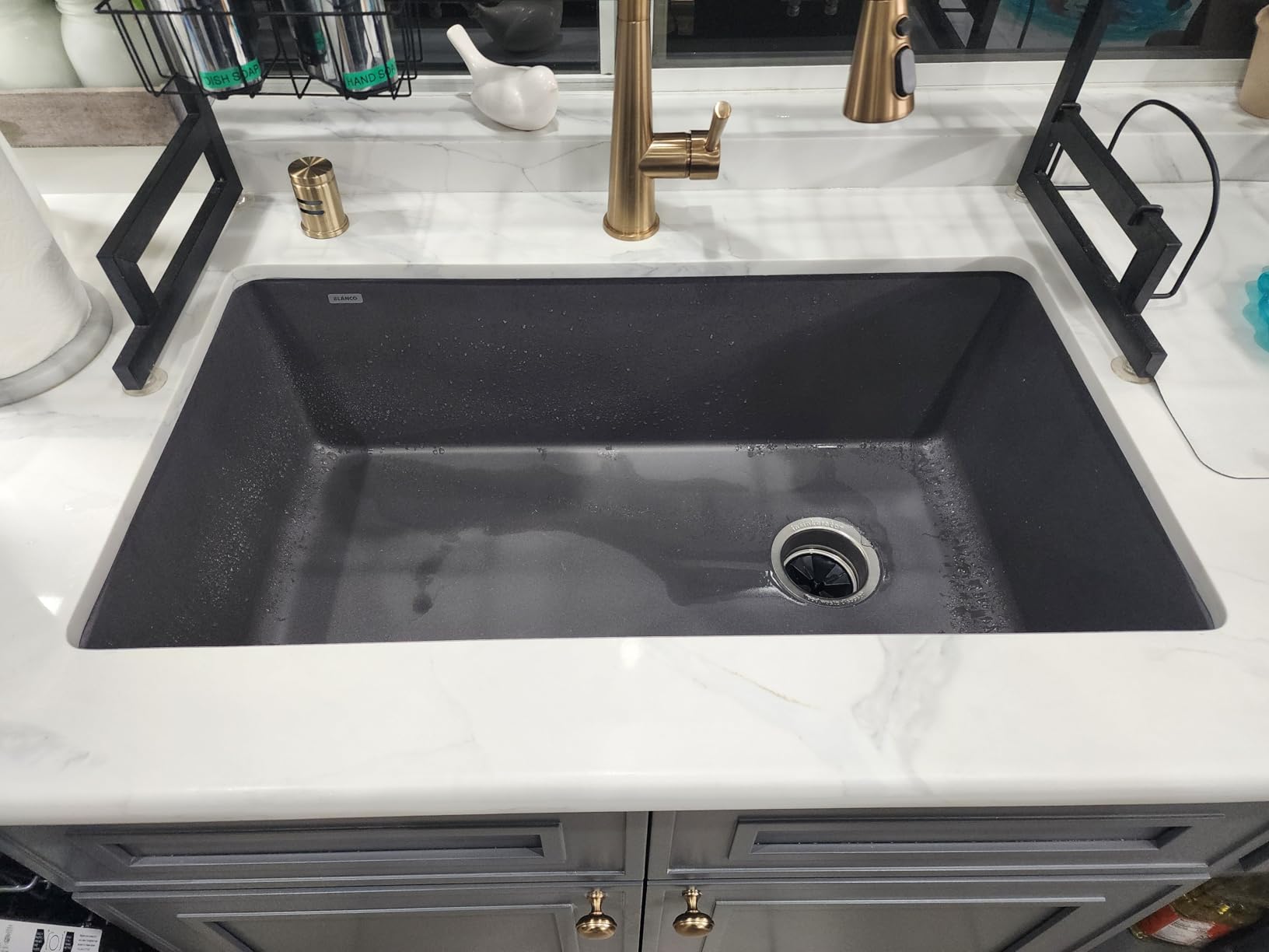 BLANCO Diamond Super Single Bowl Kitchen Sink, Anthracite customer photo 2