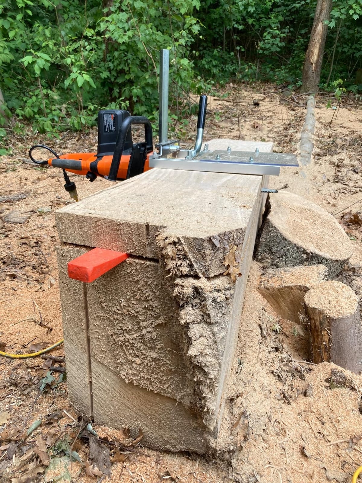 BLACK+DECKER Electric Chainsaw Corded, 18-Inch, 15-Amp Lightweight Chain Saw with Automatic Oiler (CS1518) customer photo 1