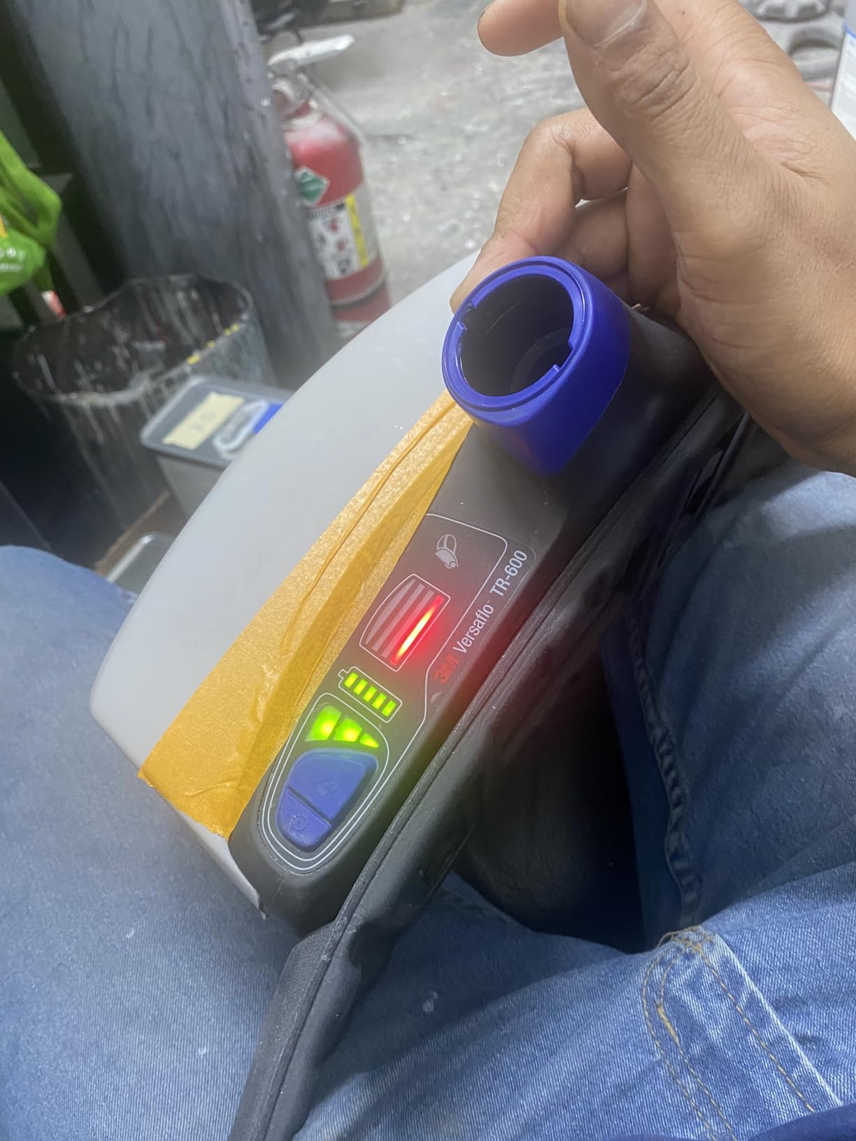 3M Versaflo PAPR Respirator System, Heavy Industry Kit, NIOSH, High Capacity Battery | TR-600-HIK customer photo 1