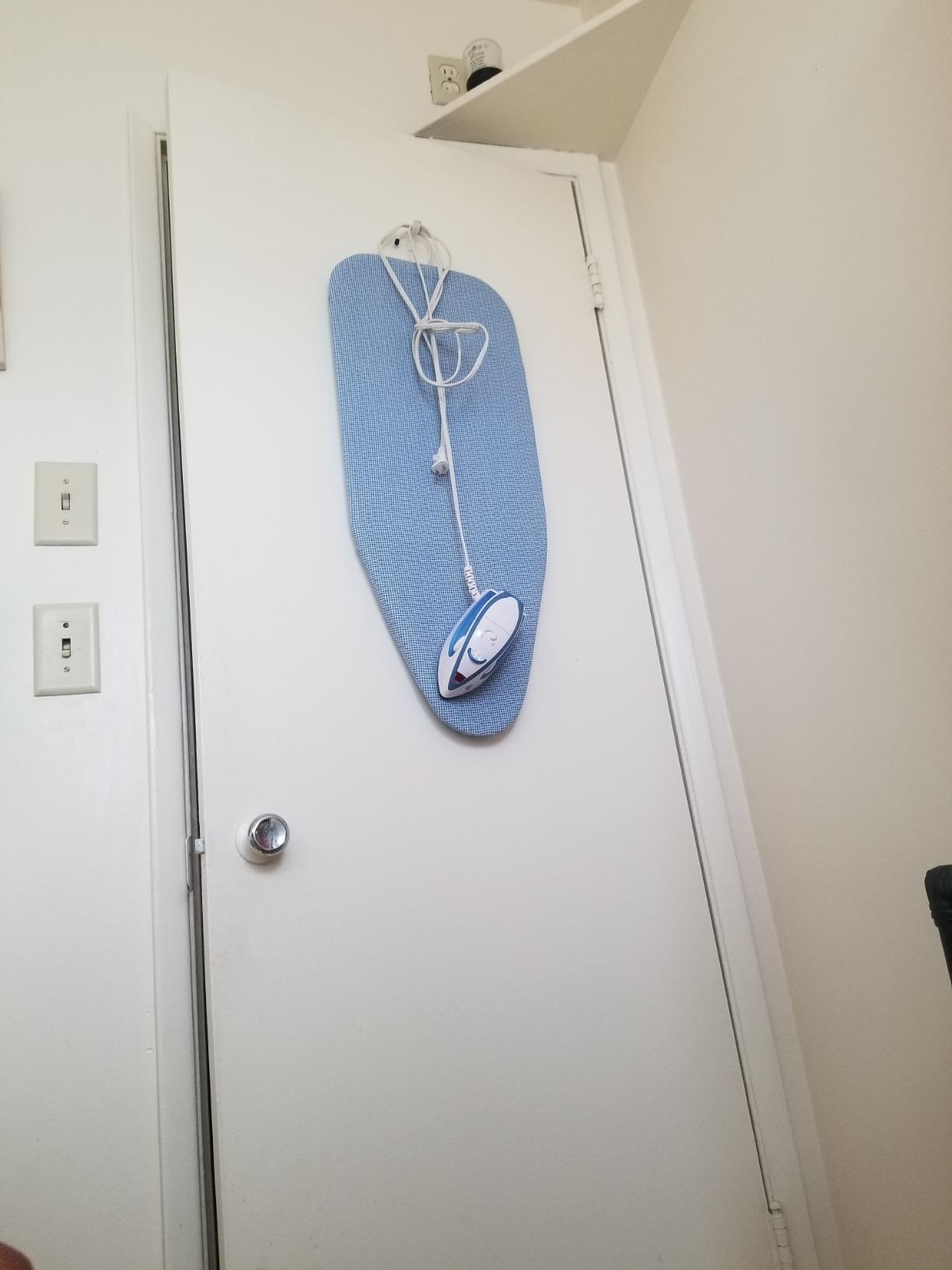 Whitmor Tabletop Ironing Board - Scorch Resistant Cover - Blue customer photo 1