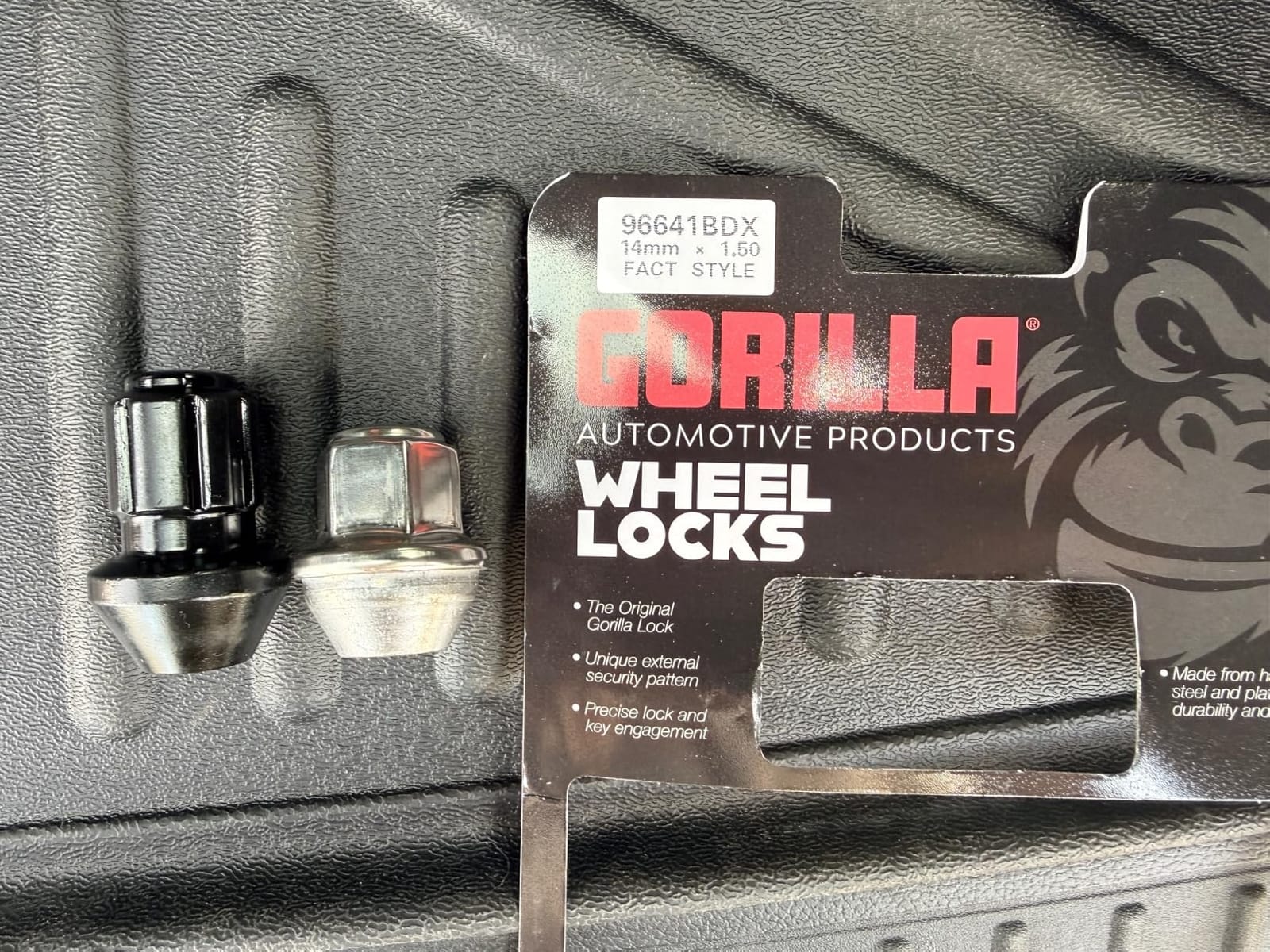 Gorilla Automotive 96641BDX Black Factory Style Wheel Lock Set (14mm x 1.50 Thread Size, 4-Pack) customer photo 1