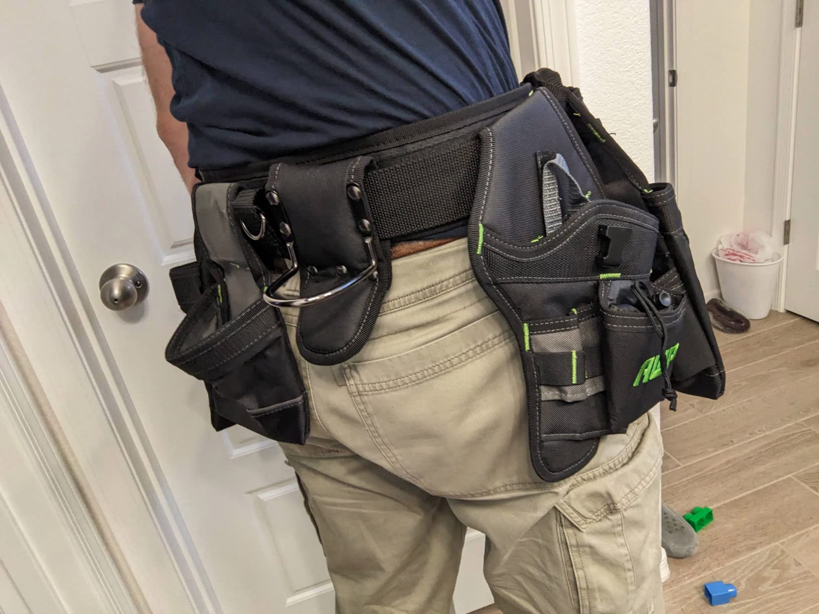 AWP Tool Belt Tool Rig, Durable Premium Utility Belt Organizer for Men & Women, Utility Work, Electrician, Mechanic customer photo 2