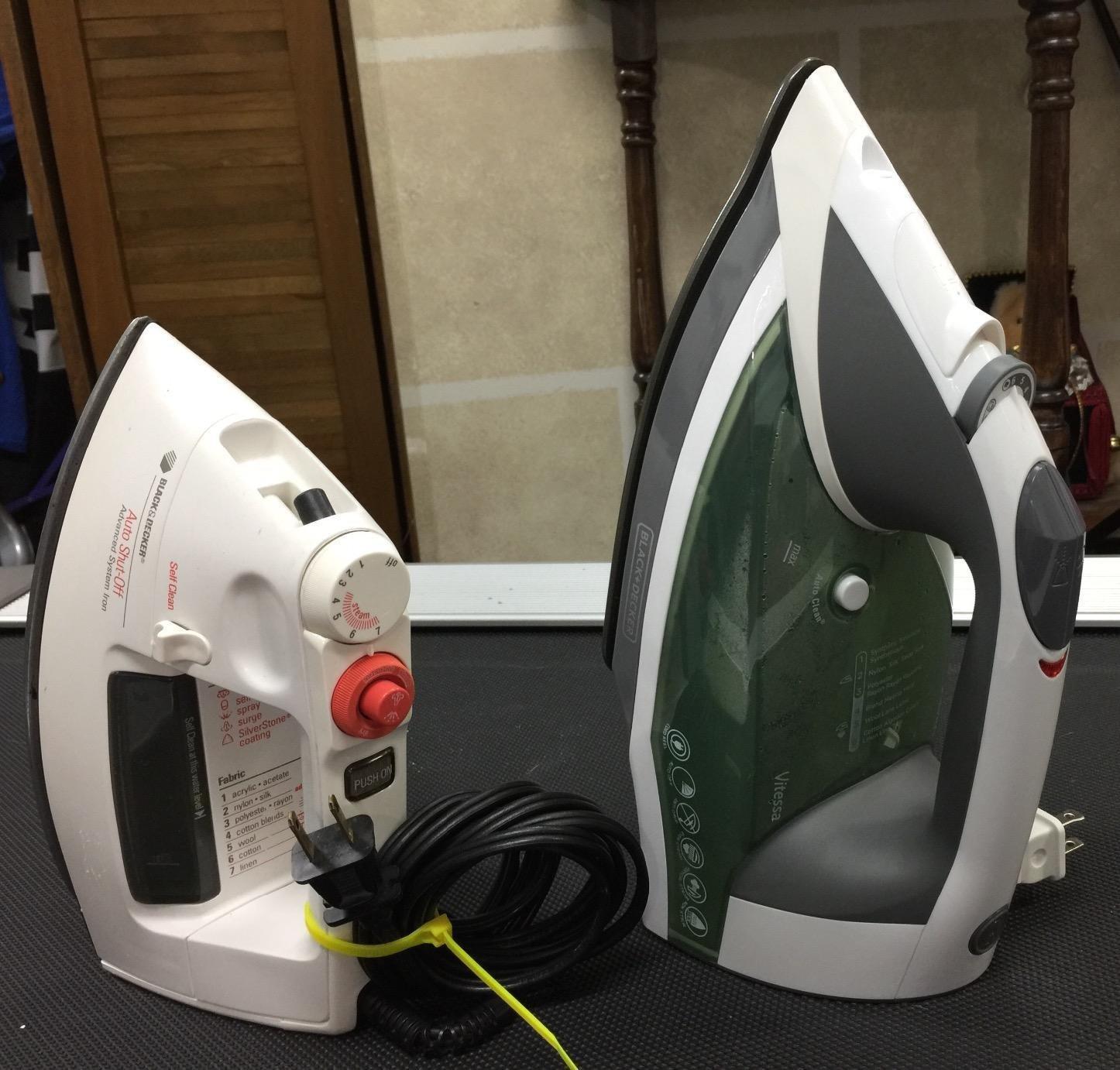 BLACK+DECKER Vitessa Advanced Steam Iron, ICR2020, Even Steam Nonstick Soleplate, Auto Shutoff, Tangle-Free Retractable Cord, Green customer photo 1