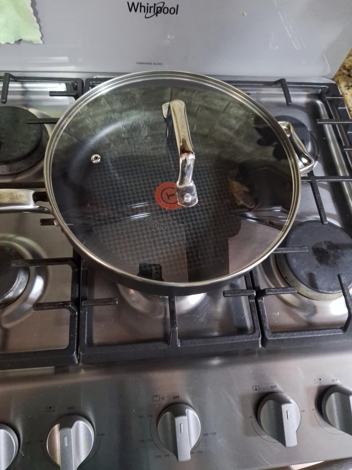 T-Fal ProGrade Nonstick Jumbo Cooker W/Lid & Helper Handle, 5 Quart, Induction, Oven Broiler Safe 500F, Cookware, Non Stick Saute Pan, Deep Frying Pan, Kitchen, Pots and Pans, Dishwasher Safe, Black customer photo 2