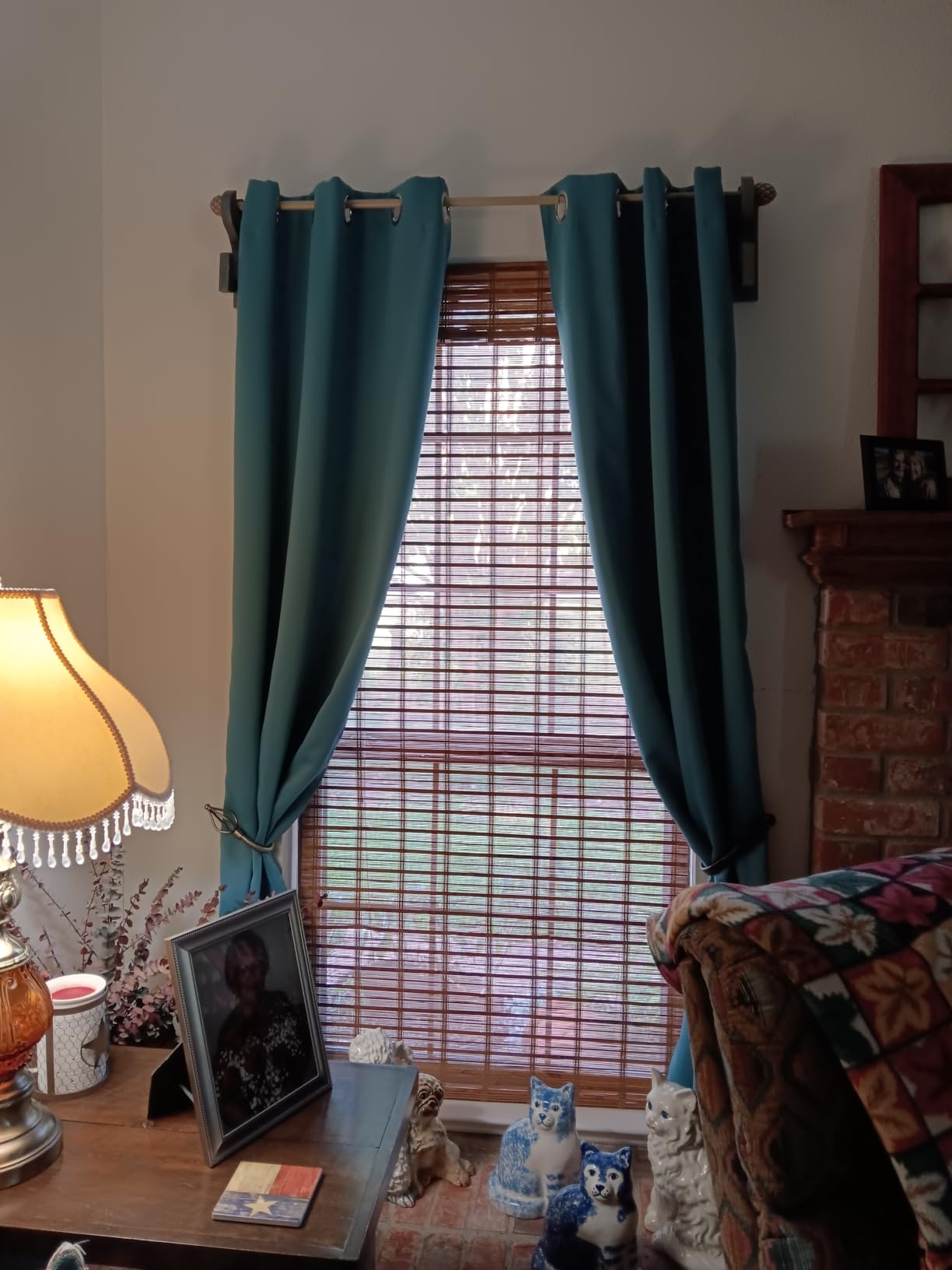 NICETOWN Baby Pink Blackout Curtains for Nursery 42