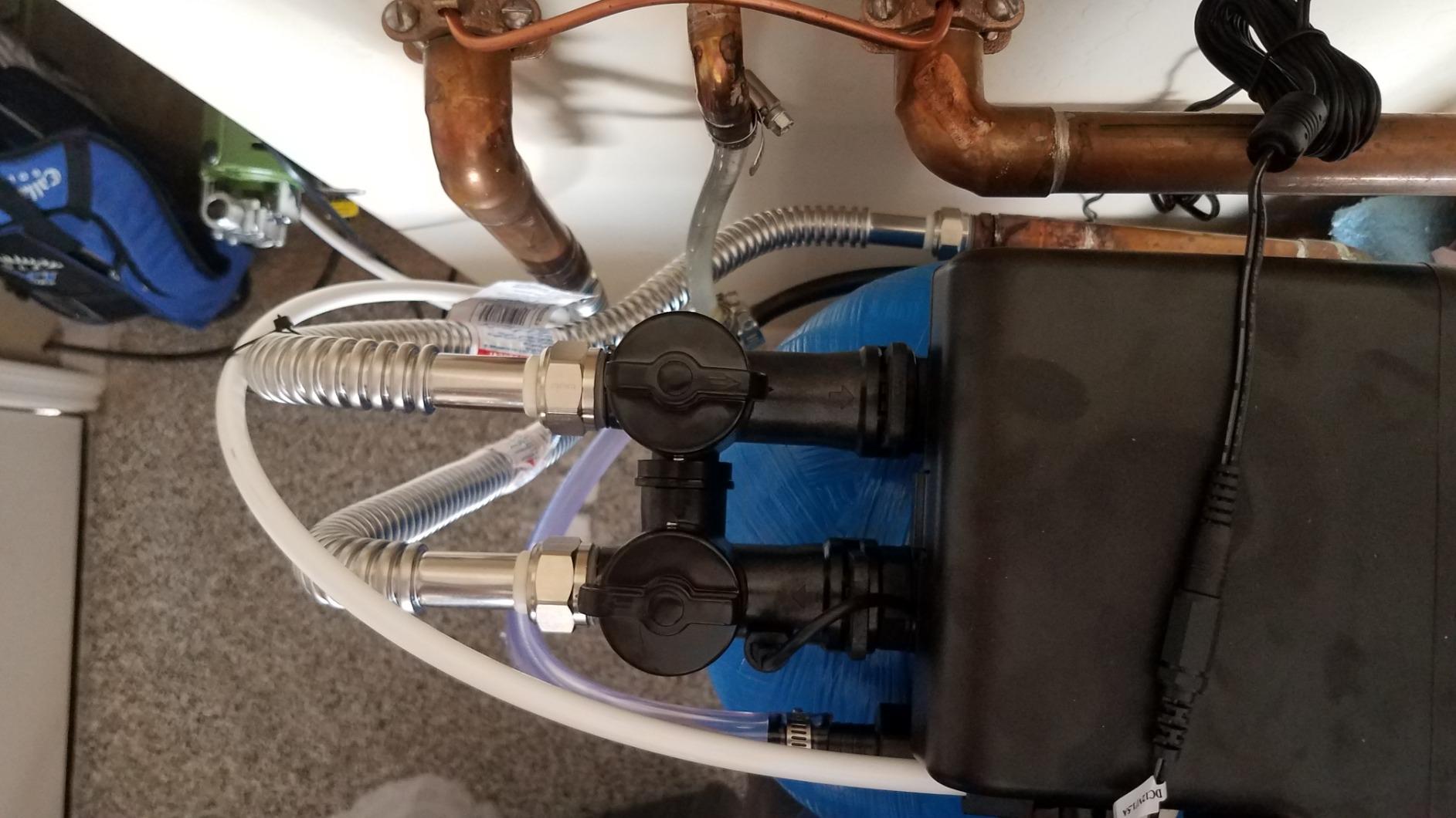 Tier1 48,000 Grain Water Softener for 4-5 Bathroom Homes | Ceramic Valve | 1.5 Cu Ft Resin Tank | Metered Regeneration | Salt-Based System customer photo 1