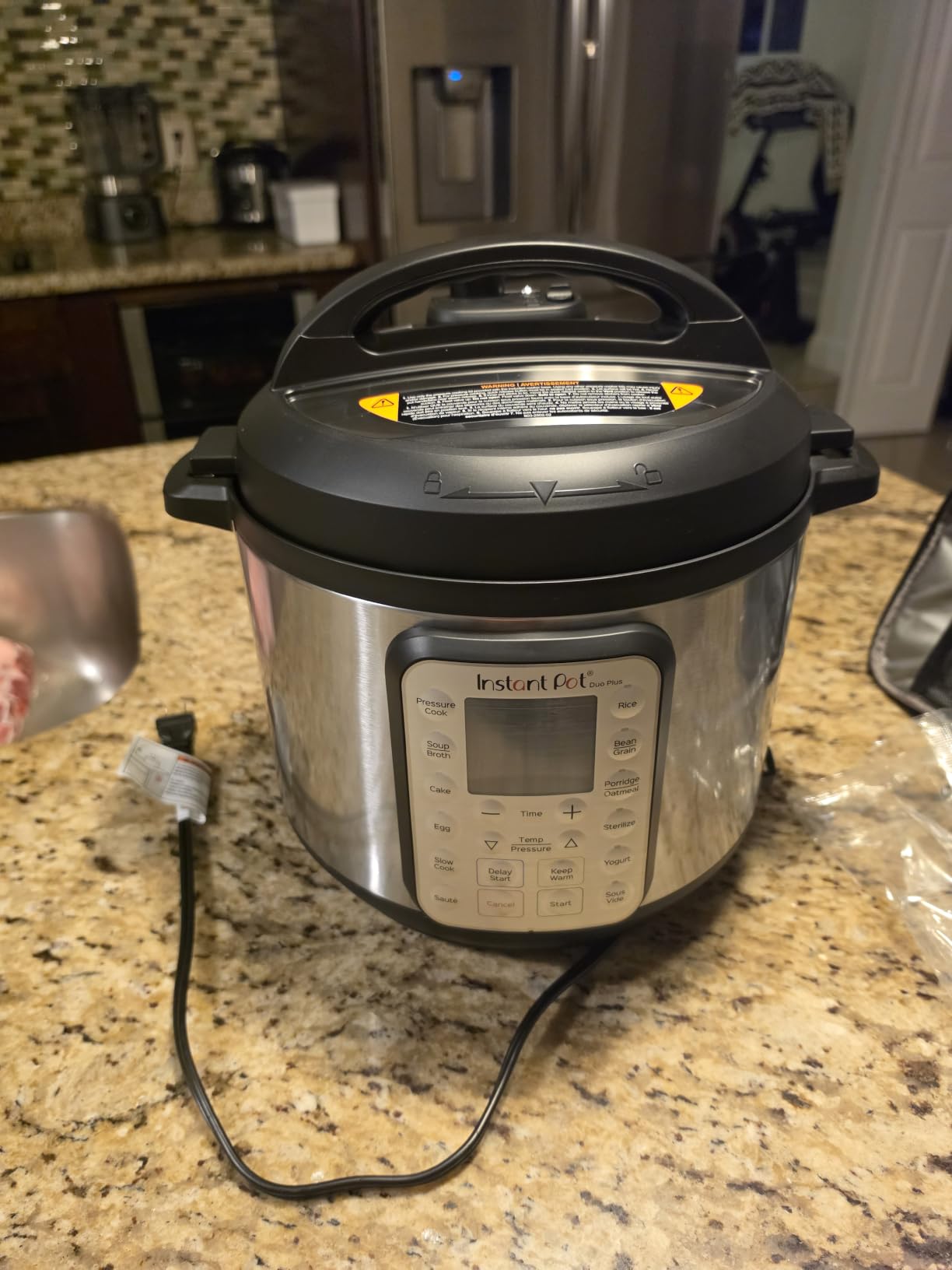 Instant Pot Duo Plus 6 Qt 9-in-1 Electric Pressure Cooker, Stainless Steel customer photo 2
