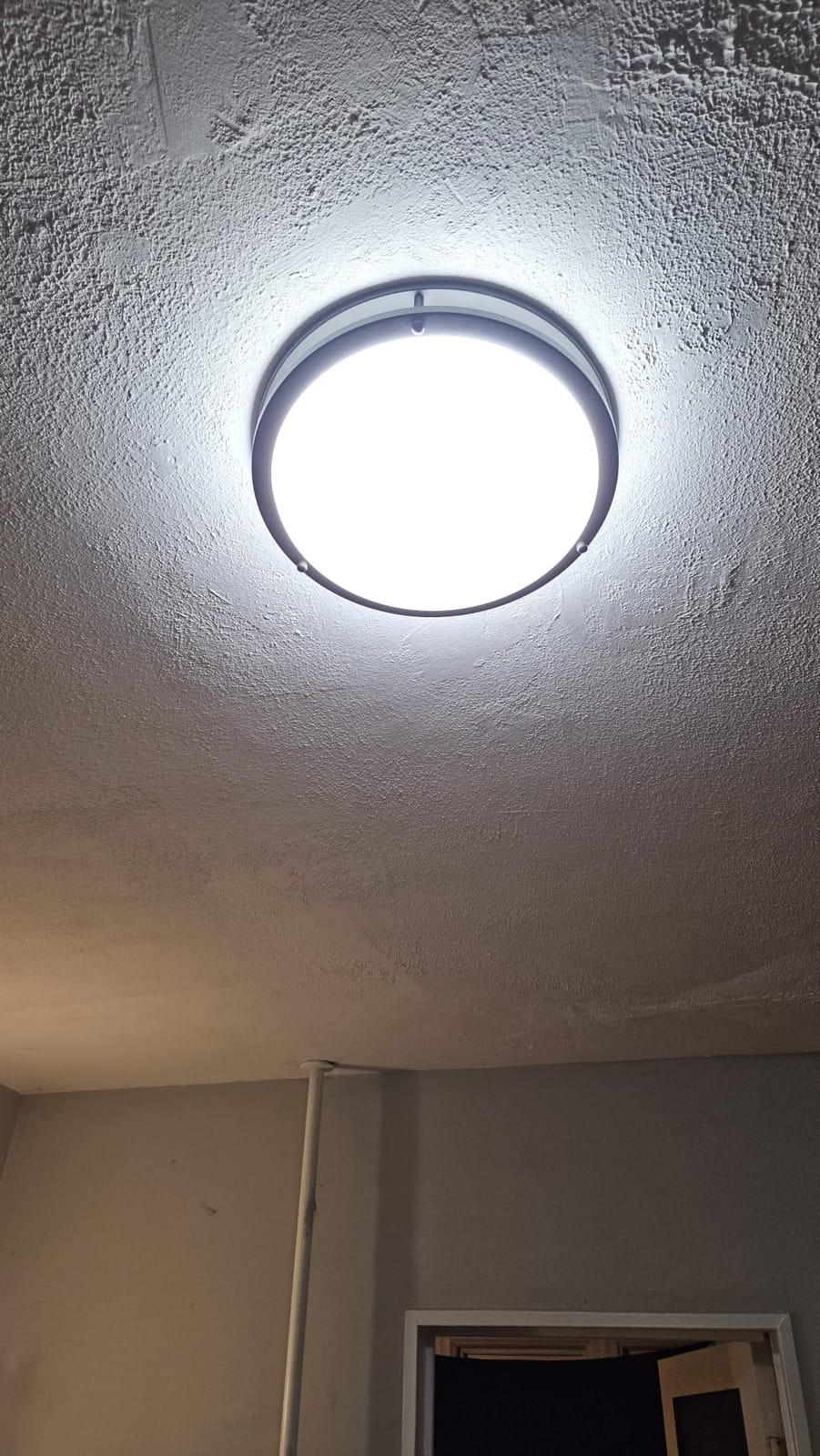 hykolity 13 inch Flush Mount LED Ceiling Light Fixture, 5CCT | 2700K/3000K/3500K/4000K/5000K Adjustable Ceiling Lights, Brushed Nickel Saturn Dimmable Lighting for Kitchen, ETL Listed customer photo 2