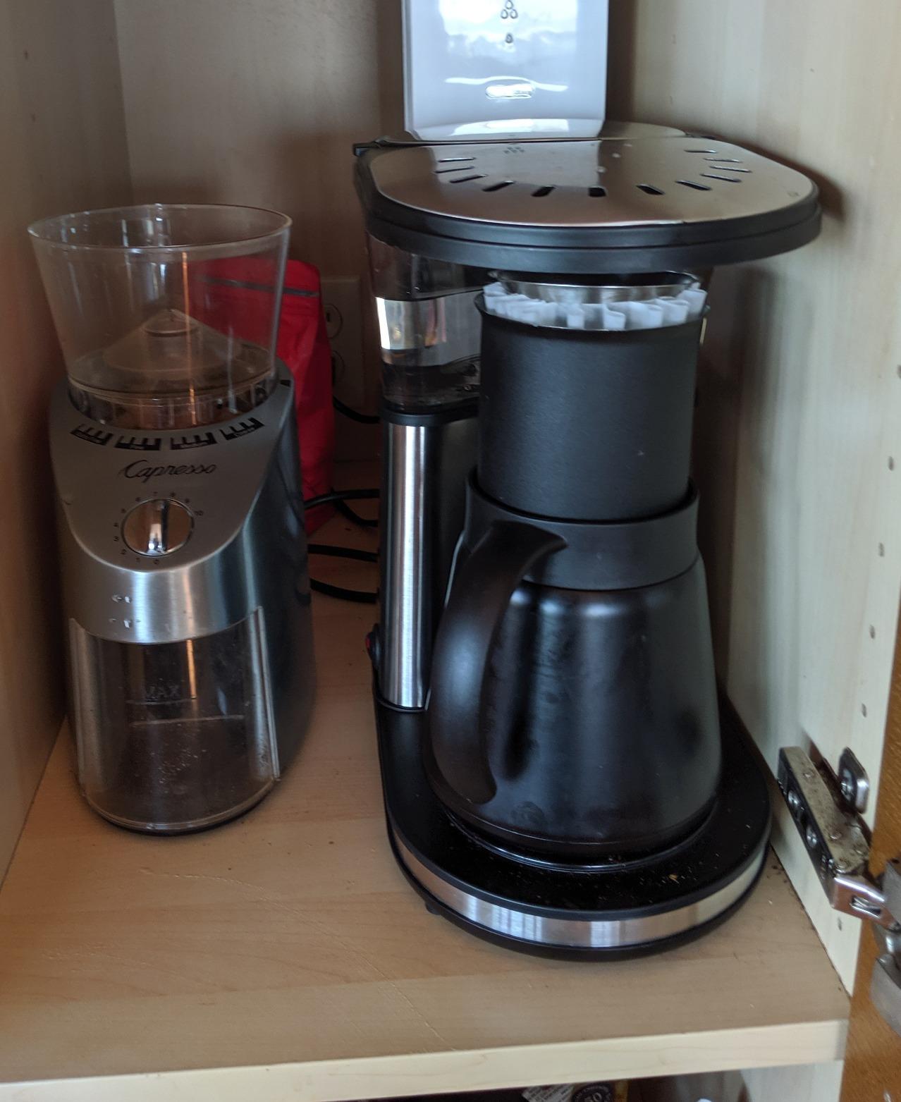 Fellow Stagg [XF] Plastic Free Pour-Over Coffee Maker Set, 1-2 Servings | Stainless Steel Dripper, Twenty Ounce Double Wall Glass Carafe, 30 Filters, Ratio Aid for Easy Dosing, Matte Black customer photo 2