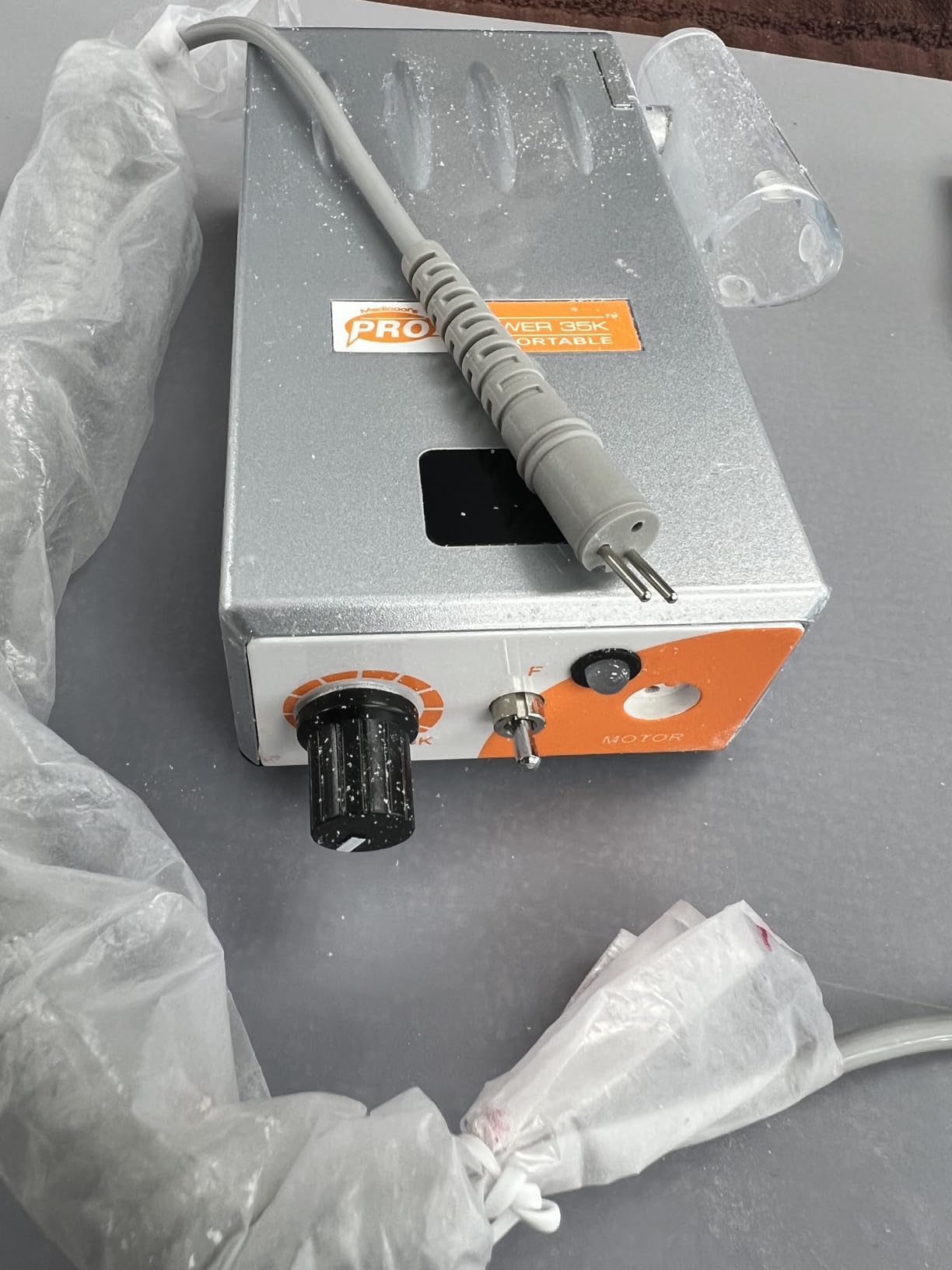 Medicool Pro Power 35K Portable Cordless Nail Drill File Rechargeable Professional Electric Nail Drill Machine for Acrylic, Gel, Manicure & Pedicure | PROPRT-35 customer photo 2