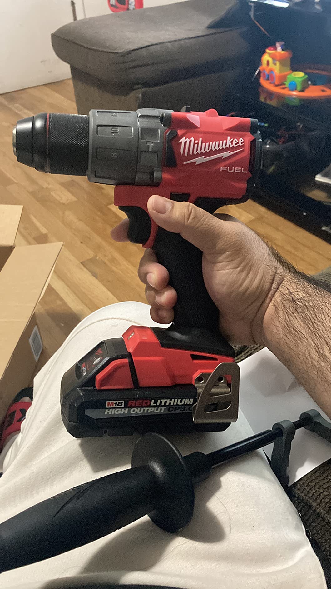 Milwaukee 2804-20 M18 FUEL 1/2 in. Hammer Drill (Tool Only) - Peak Torque 1,200 customer photo 2