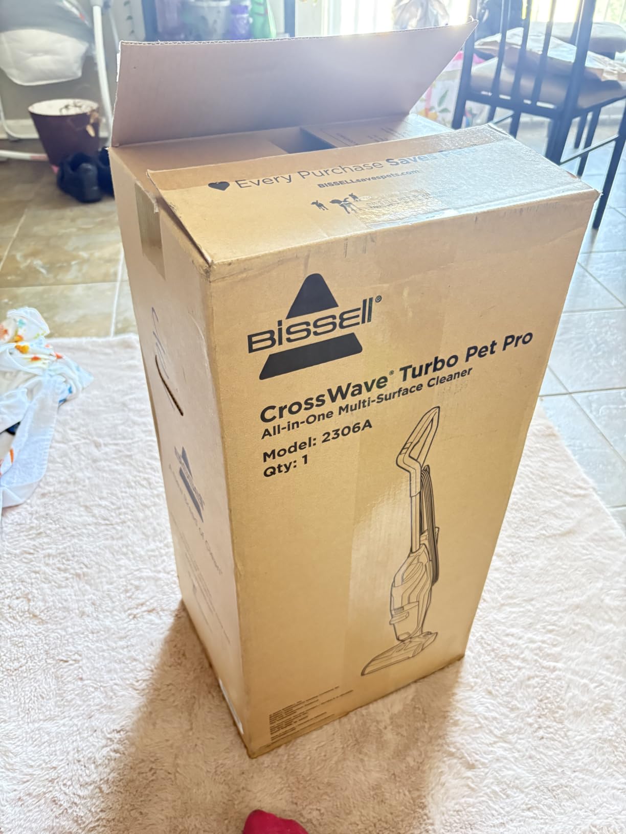 Bissell CrossWave Pet Pro Wet Dry Vacuum Mop, 2306A customer photo 2