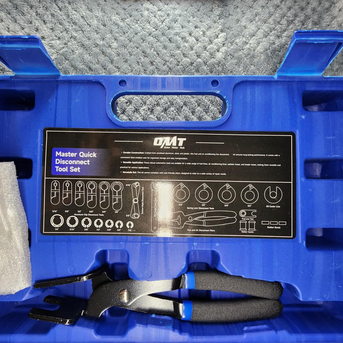 OMT Master Quick Disconnect Tool Set, 25pc AC Fuel Transmission Line Kit customer photo 2