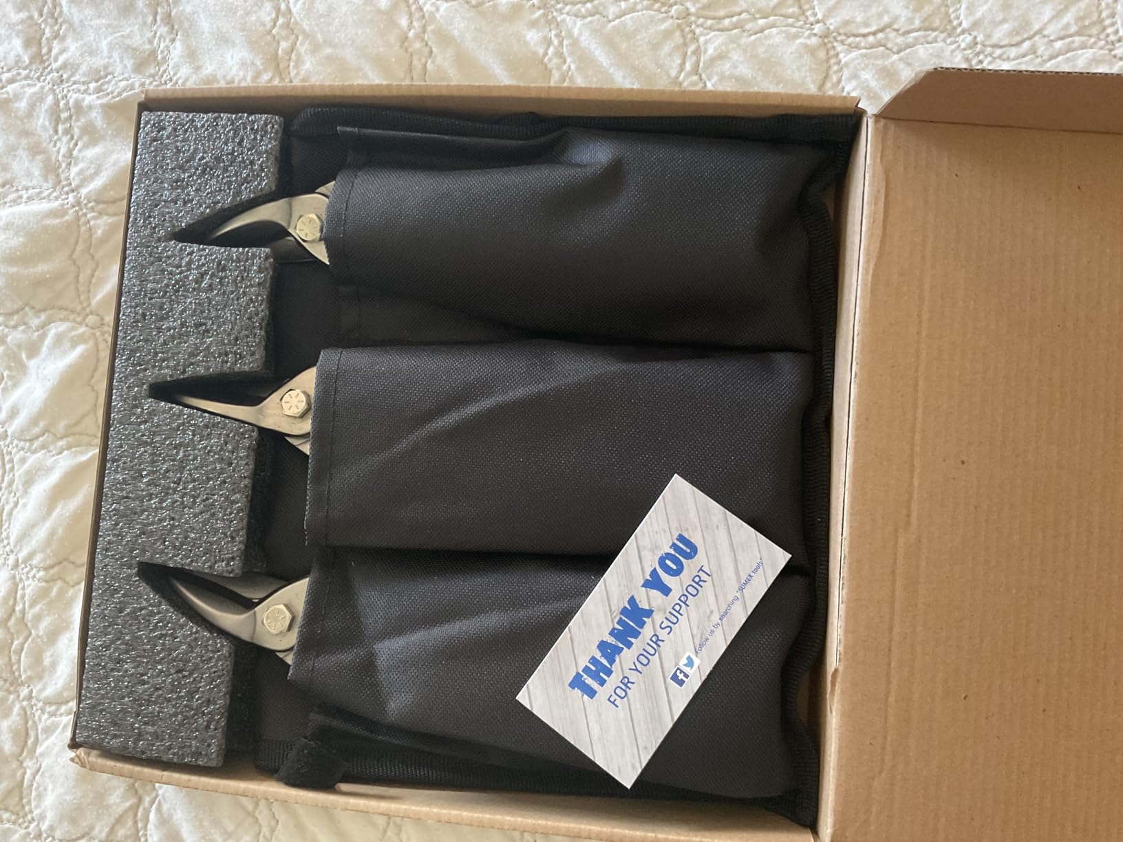 HURRICANE 3 pc Aviation Tin Snips Set, 10 Inch Metal Shears for Straight, Left & Right Curves, Cr-V Steel Blades, Non-Slip TyreGrip Handle, Safety Latch customer photo 1