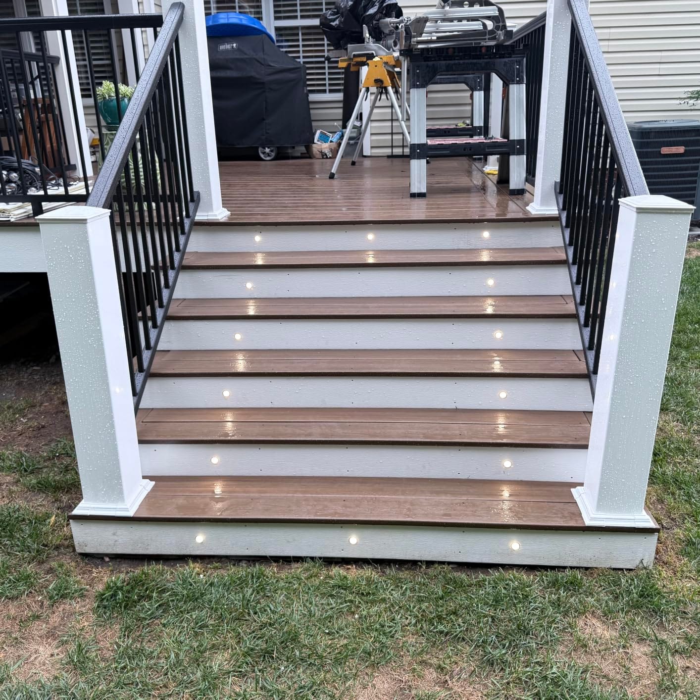 SMY Lighting Recessed LED Deck Light Kits with Protecting Shell, Outdoor LED Landscape Lighting IP67 Waterproof, 12V Low Voltage for Garden, Yard Steps, Stair, Patio, Floor, Kitchen Decoration customer photo 2