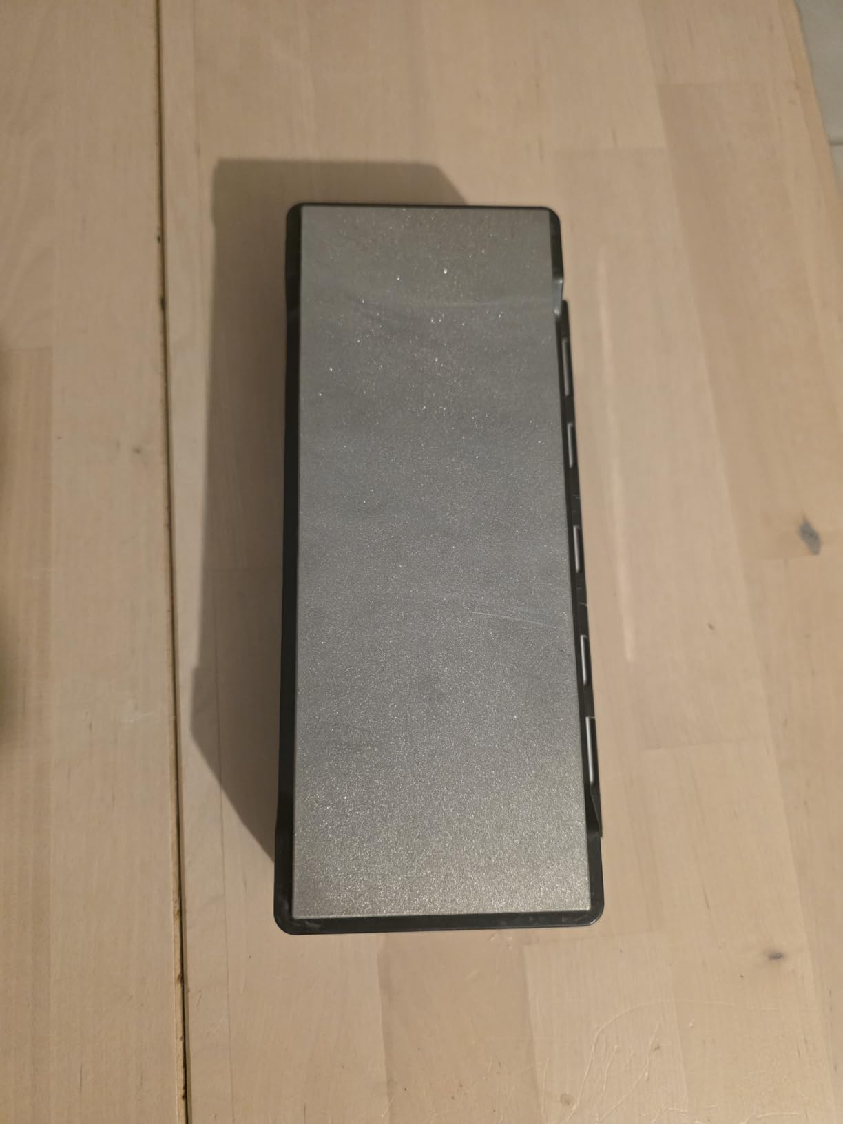 SHARPAL 162N Double-sided Diamond Sharpening Stone, 8 in. x 3 in. | Coarse 325 / Extra Fine 1200 Grit, Storage Case with NonSlip Base, Angle Guide, Knife Sharpener customer photo 2