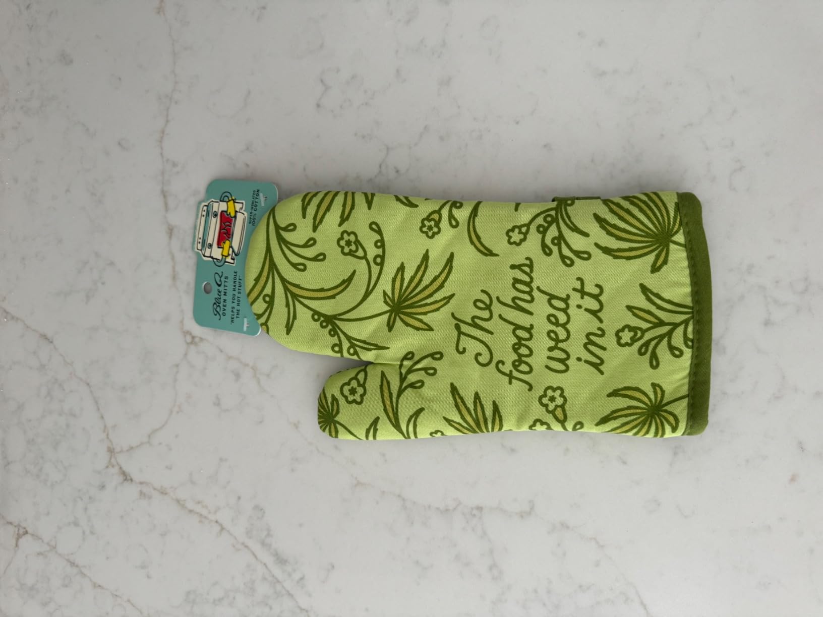 Blue Q Oven Mitts - Cute Kitchen Accessories & Kitchen Gifts - The Secret customer photo 1