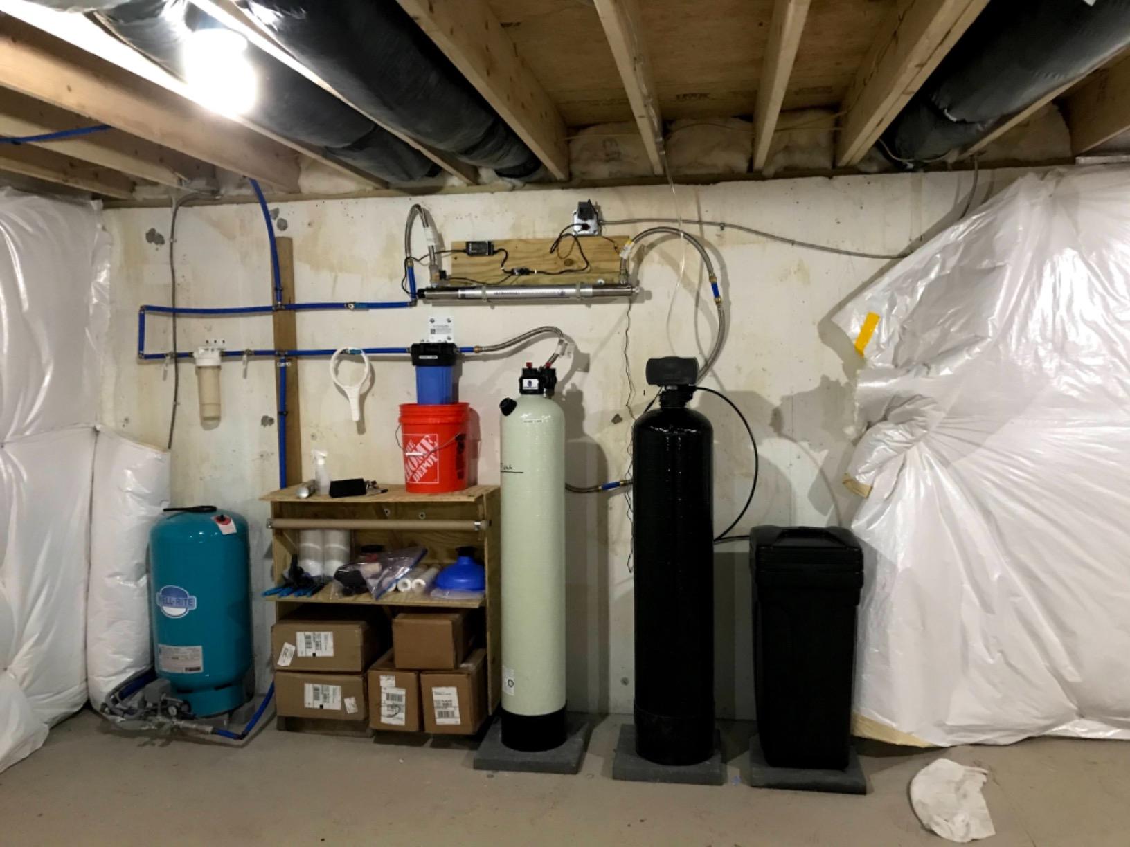 Aquasure 48,000 Grains Whole House Water Filtration Bundle with Digital Metered Control Softener, Pre-Filters, 75 GPD RO Reverse Osmosis System, Eliminates 99% of Water Contaminants (3-4 bathrooms) customer photo 1