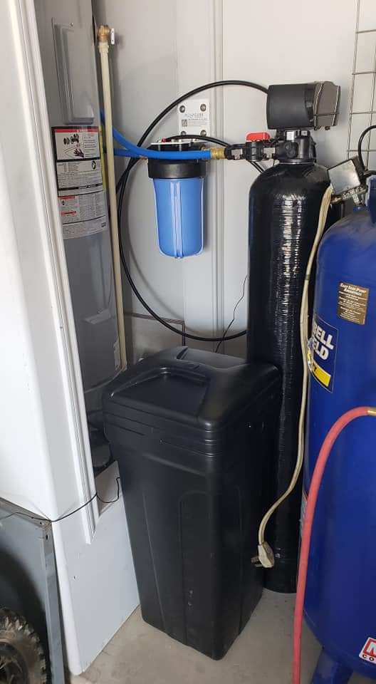 Aquasure 48,000 Grains Whole House Water Filtration Bundle with Digital Metered Control Softener, Pre-Filters, 75 GPD RO Reverse Osmosis System, Eliminates 99% of Water Contaminants (3-4 bathrooms) customer photo 2