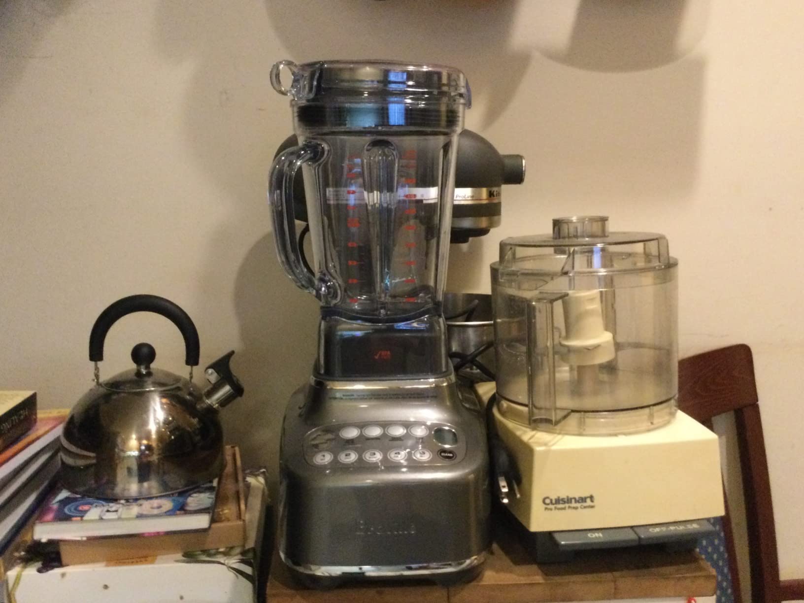 Breville BBL820SHY Q Blender for Kitchens, Smoked Hickory | Blend smoothies, crush ice and frozen fruit at high speed with this powerful home blender | 68 oz capacity customer photo 1