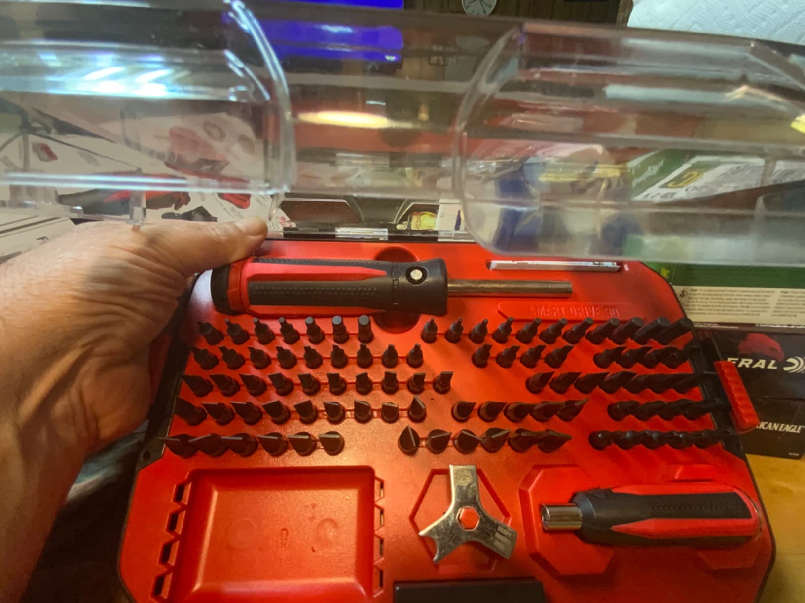 Real Avid Precision Screwdriver Set for Gun Maintenance | 90 PCS Screw Driversets with LED Driver, Hex, Phillips & Torx Bit Set | Kit Includes Magnetic Bit Driver, Turret Tool, Multibit Set & Case customer photo 1