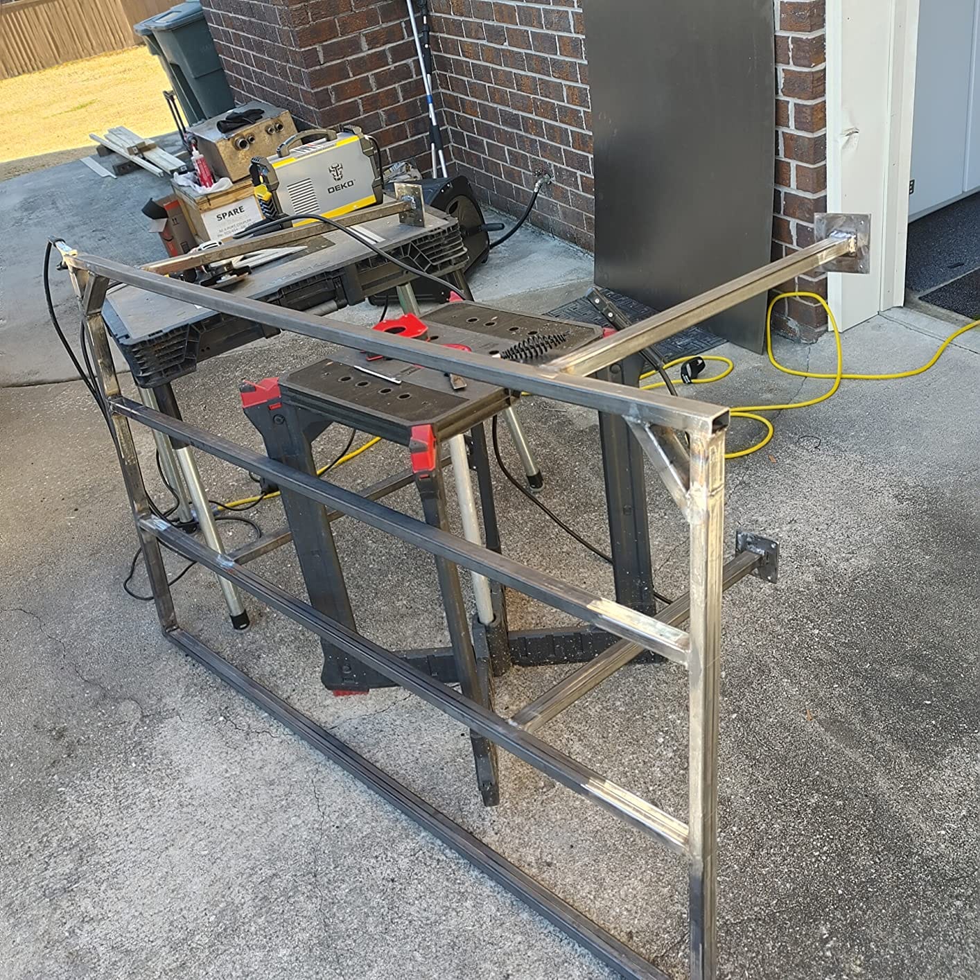 DEKOPRO 110/220V MMA Welder, 160A ARC Welder Machine IGBT Digital Display LCD Hot Start Welder customer photo 2