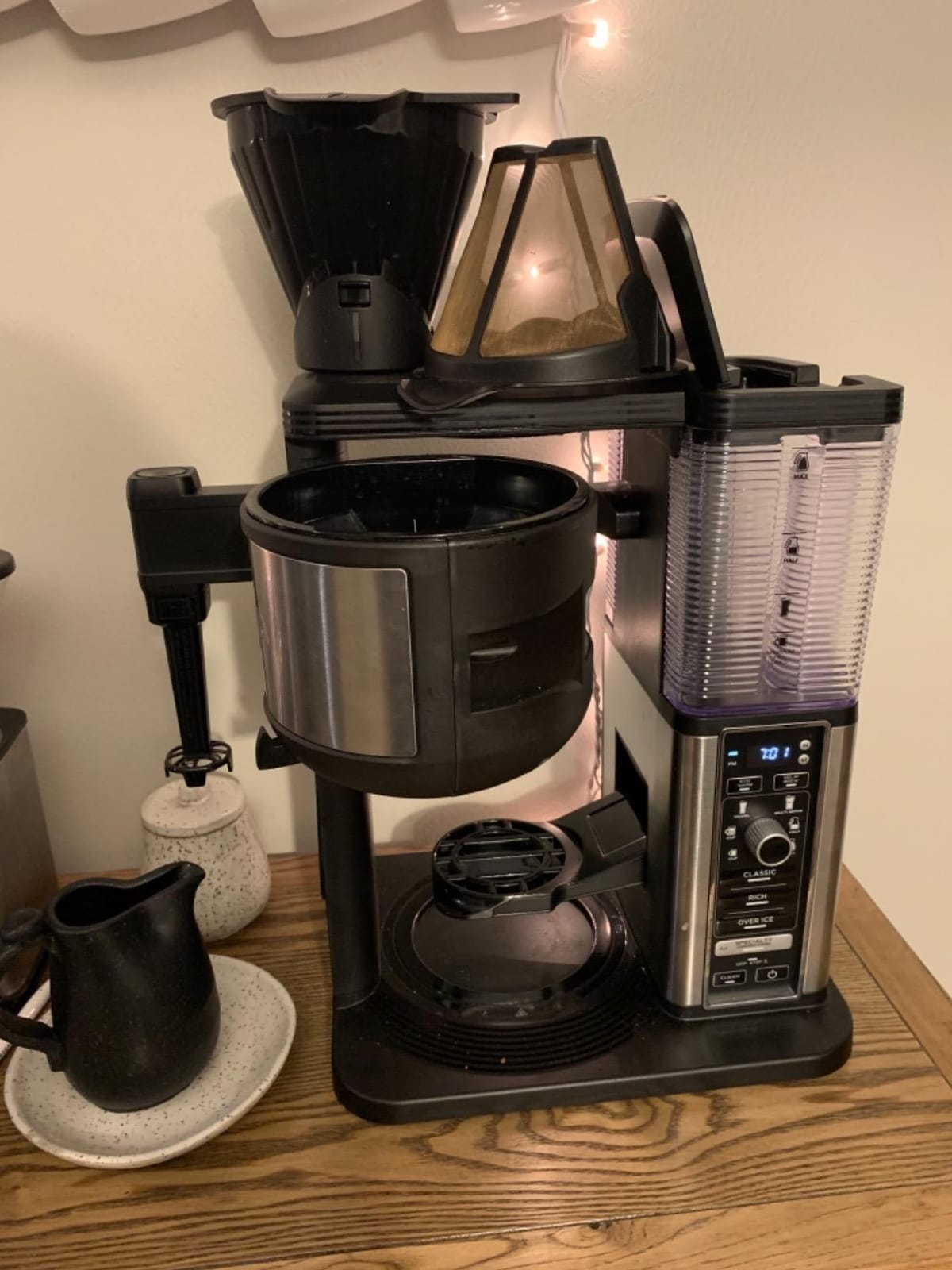 Ninja Coffee Maker, 10-Cup Carafe, Fold-Away Frother, Black, CM401 customer photo 2