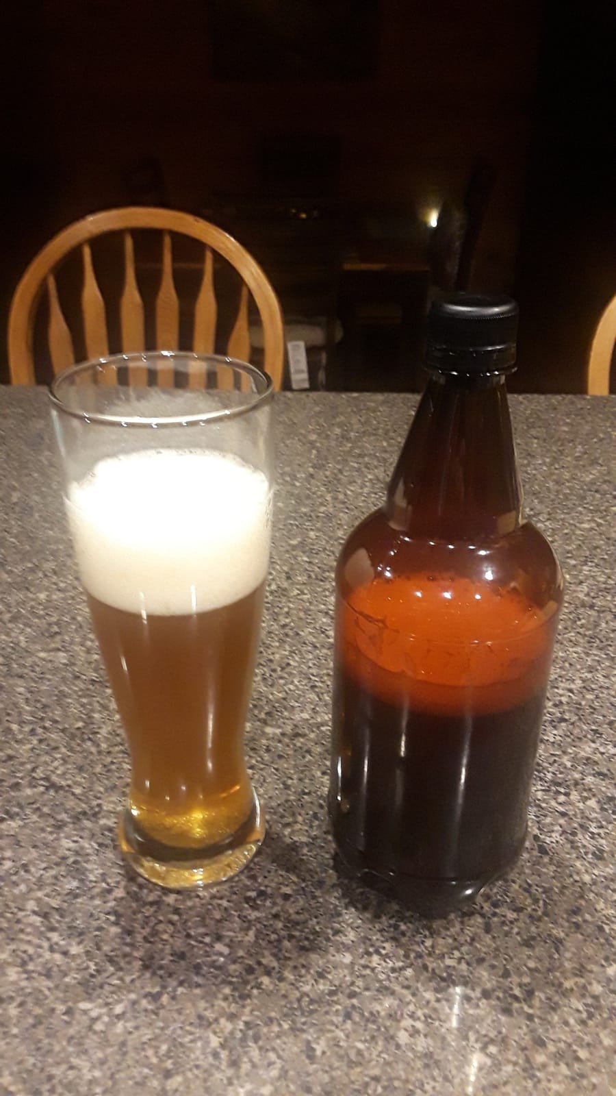 Premium Beer Kit Bonus with Bottles - Conical Fermenter Eliminates Sediment and Makes Great Tasting Home Made Beer - 1 Gal. Pilsner, Stout, and IPA Recipes customer photo 1