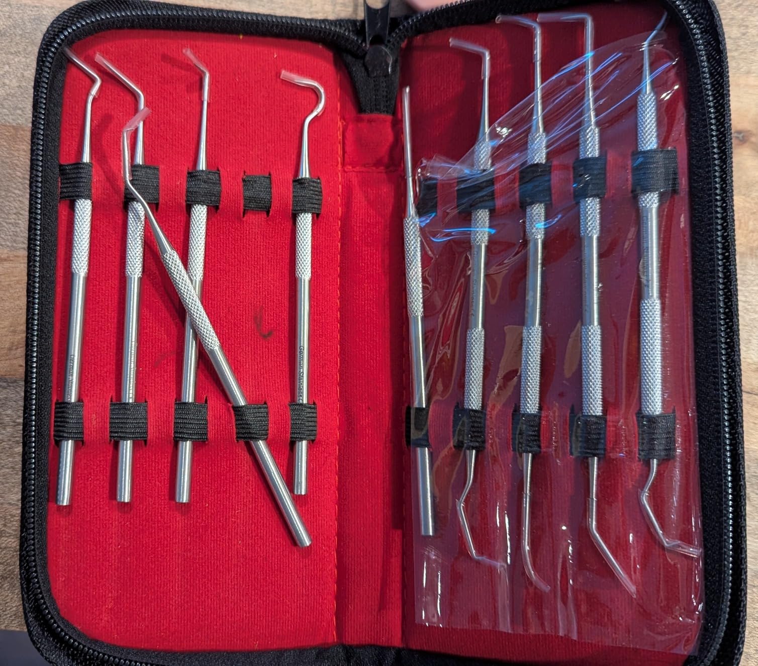 Set of 10 Stainless Steel Precision Micro Probe Set Combo, 5.5 inch - 6 inch Overall Length customer photo 2