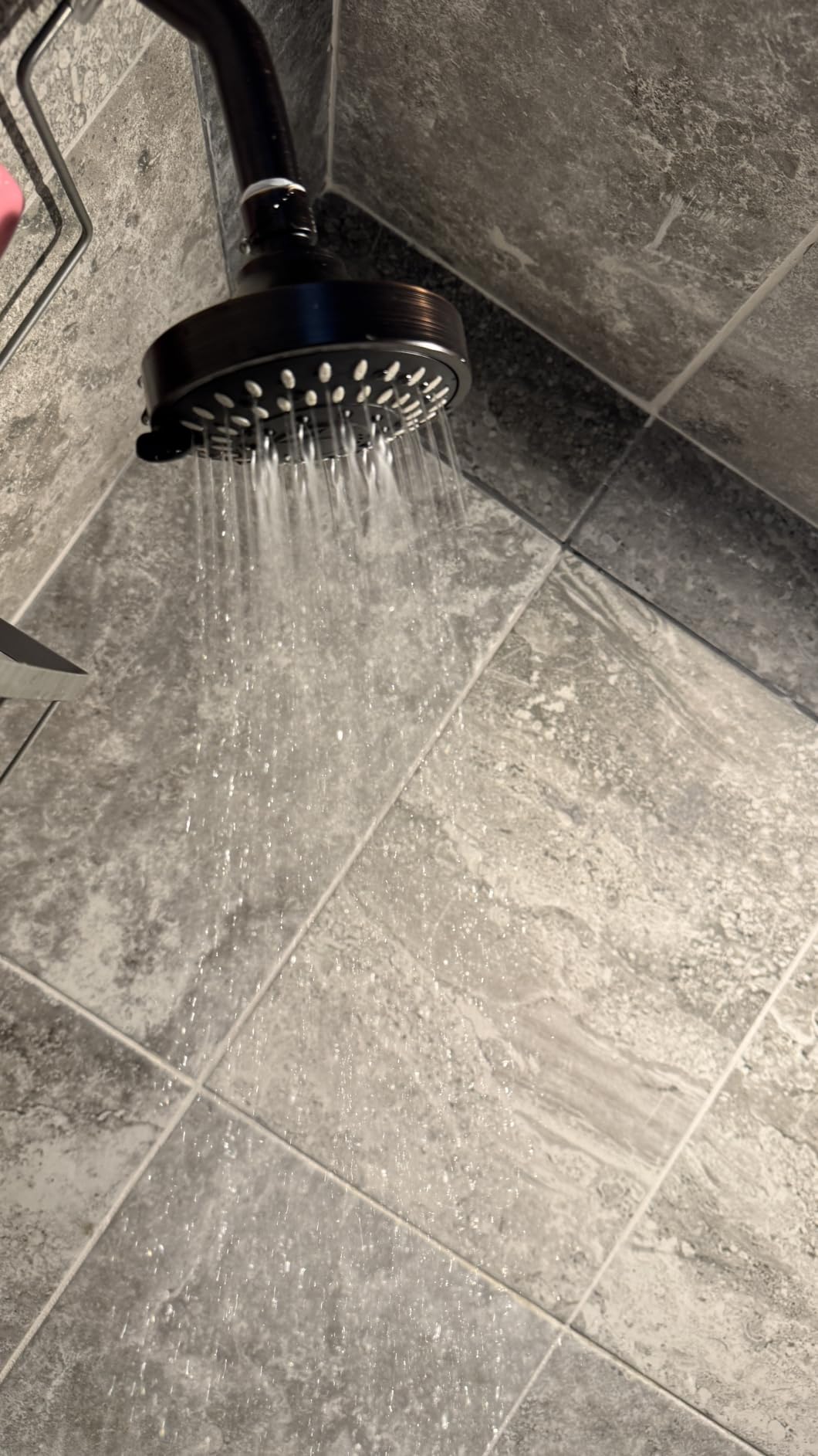 High Pressure Shower Head, HOPOPRO 5-Mode Fixed Showerhead, NBC Recommended customer photo 1