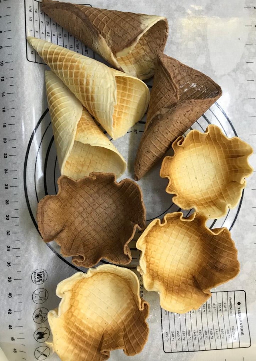 Brentwood Appliances Ts-1405bl Waffle Cone Maker, Blue customer photo 2